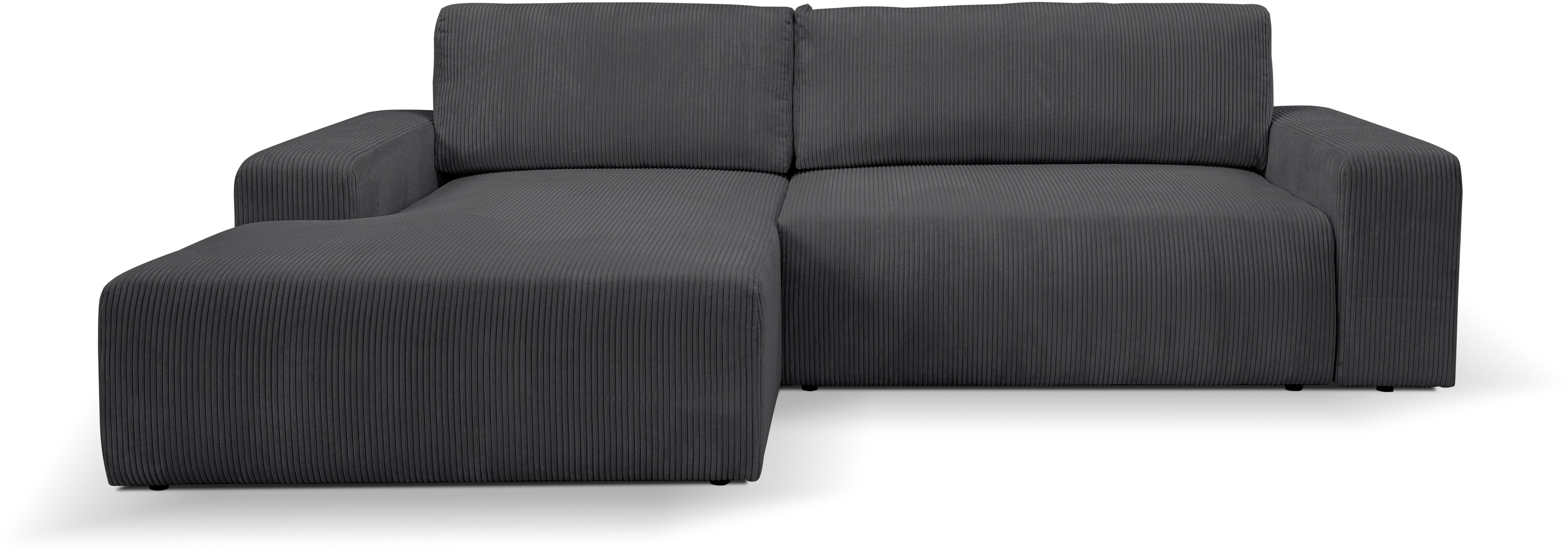 WERK2 Ecksofa Rotterdam-L, kuschelweicher Cord oder günstig online kaufen