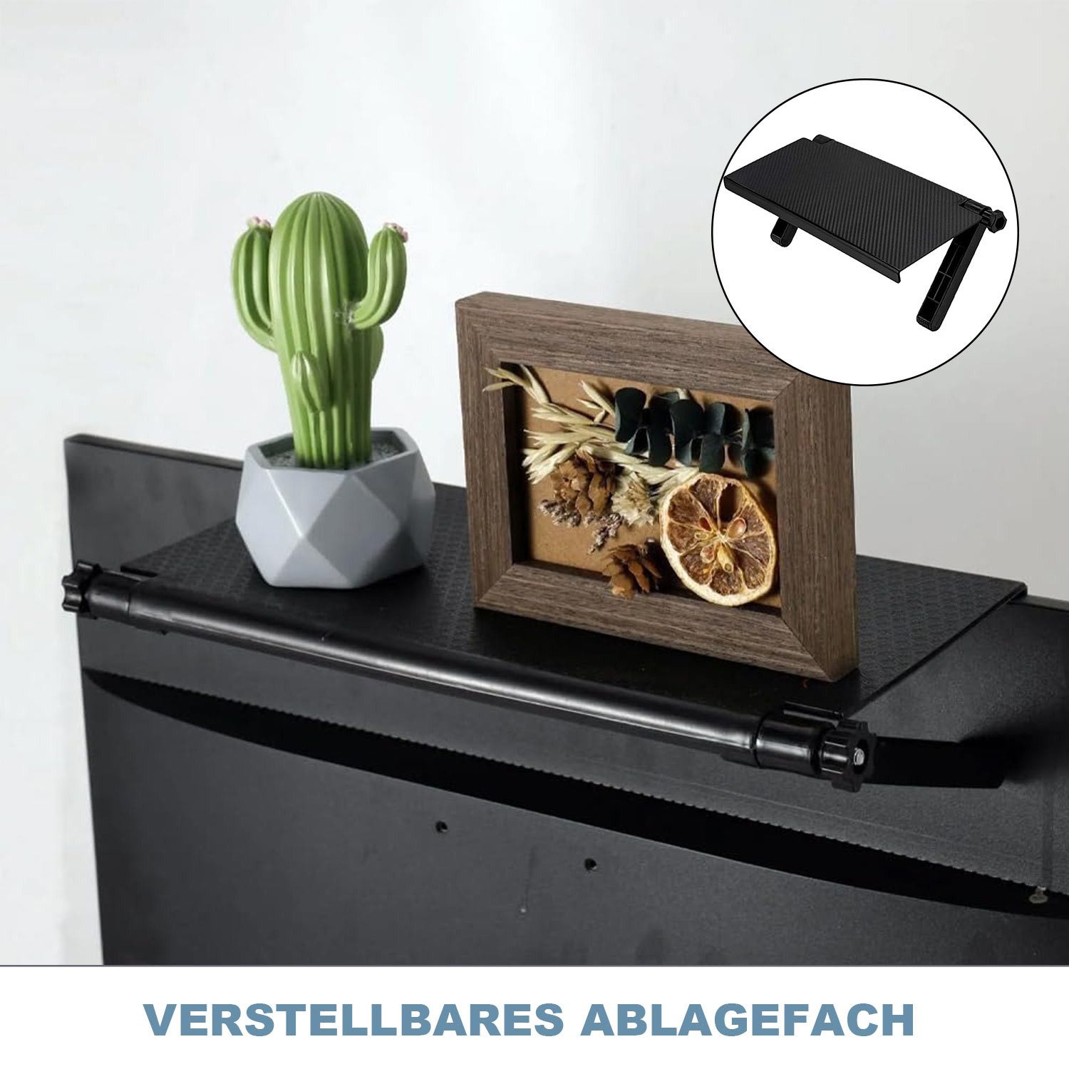 Refttenw Ablageregal TV Top Regal Bildschirm günstig online kaufen