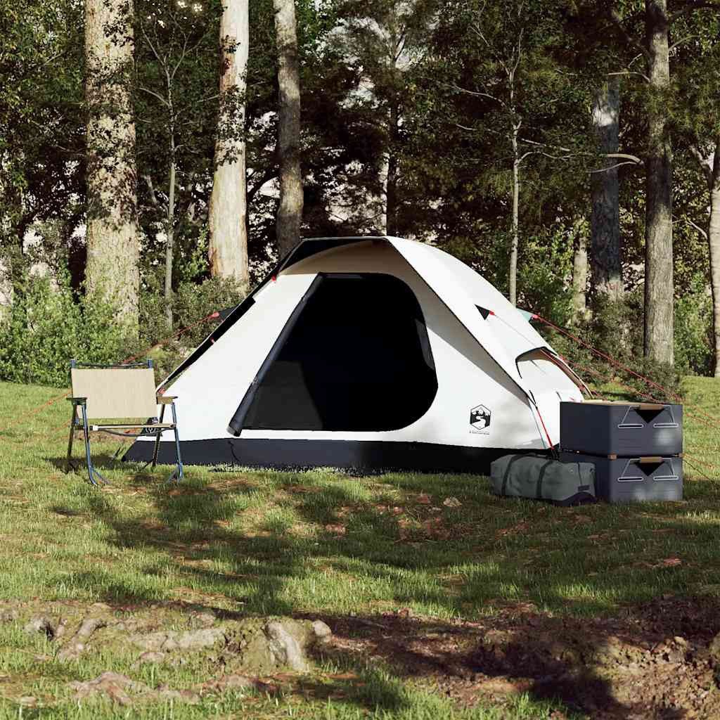 vidaXL Kuppelzelt Kuppel-Campingzelt 2 Personen Weiß günstig online kaufen