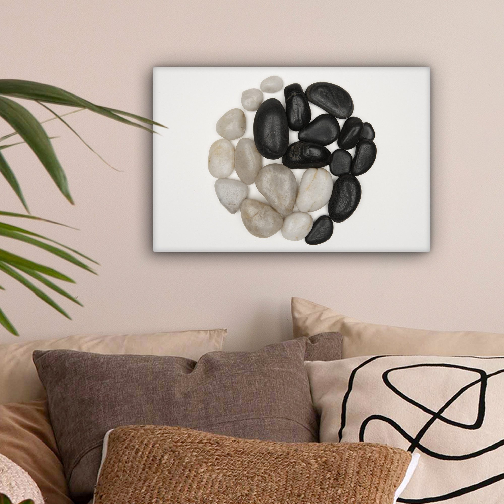 OneMillionCanvasses® Leinwandbild Yin und Yang der günstig online kaufen