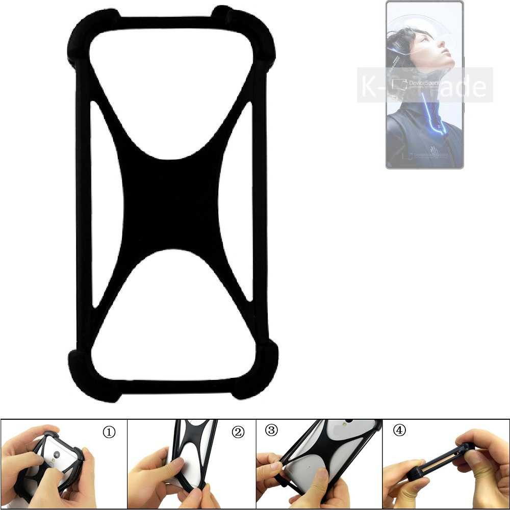 K-S-Trade Handyhülle für REDMAGIC 11 Pro, Handy-Hülle Schutz-Hülle Silikon Bumper TPU Softcase Smartphone