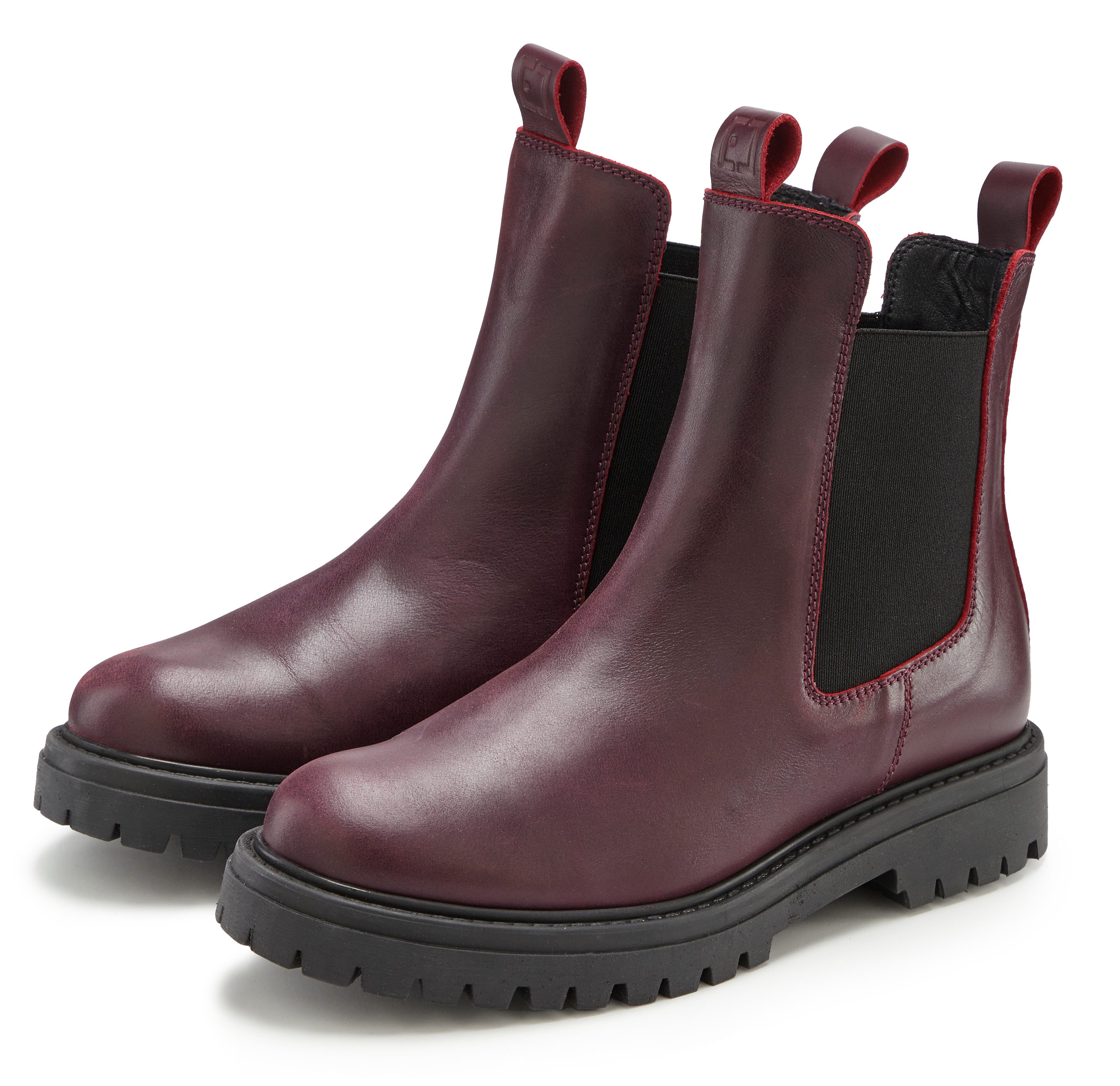 Elbsand Stiefelette Chelseaboots, Schlupfstiefel, Bikerboots aus günstig online kaufen