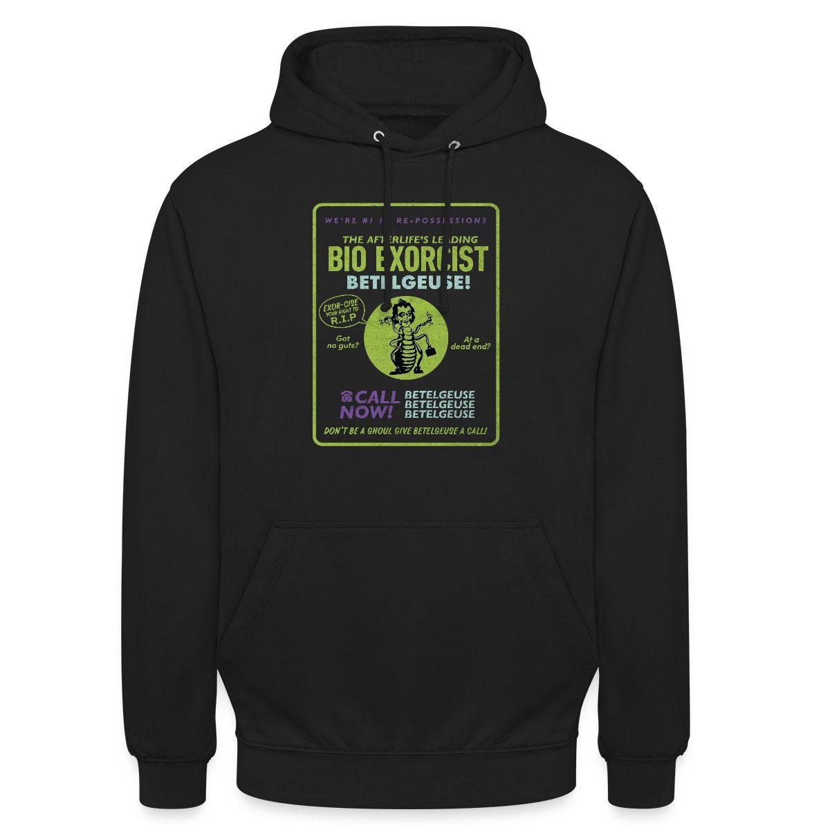 Hoodie Beetlejuice 2 Bio Exorcist Betelgeuse Anzeige Unisex Hoodie