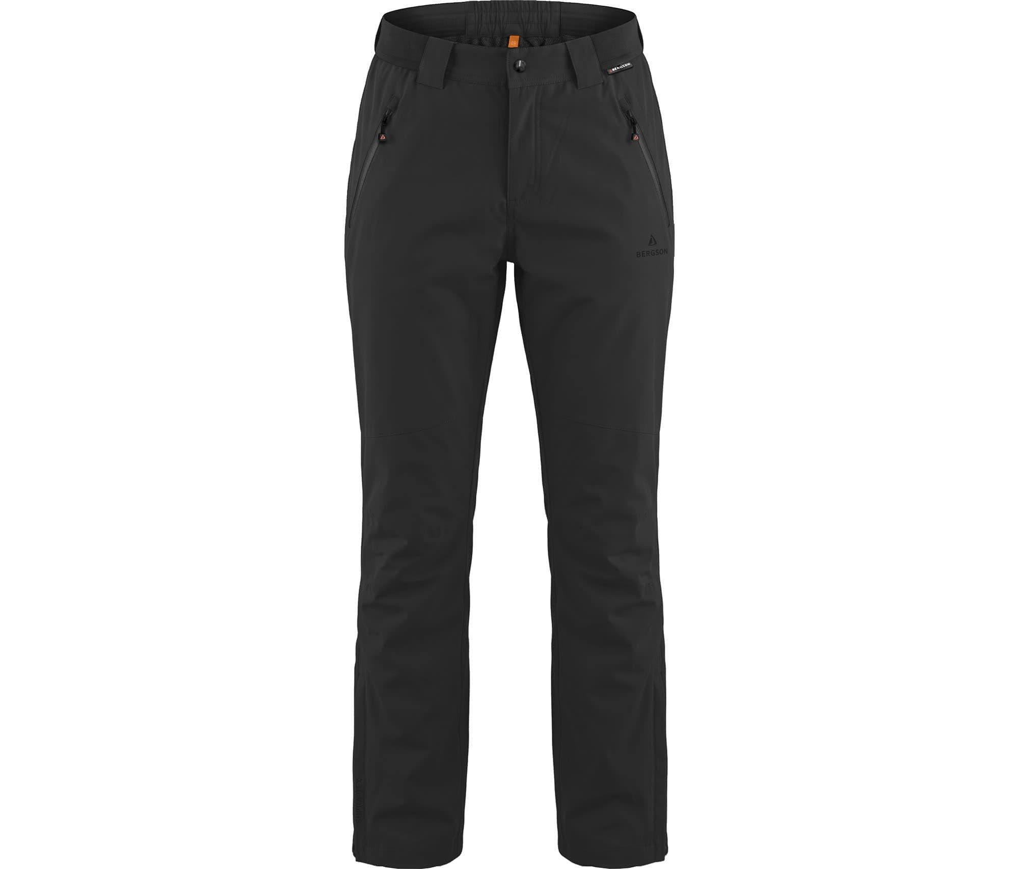 Bergson Regenhose SLAGELSE Damen Regenhose, wasserdicht (20.000 mm), Normalgrößen, schwarz