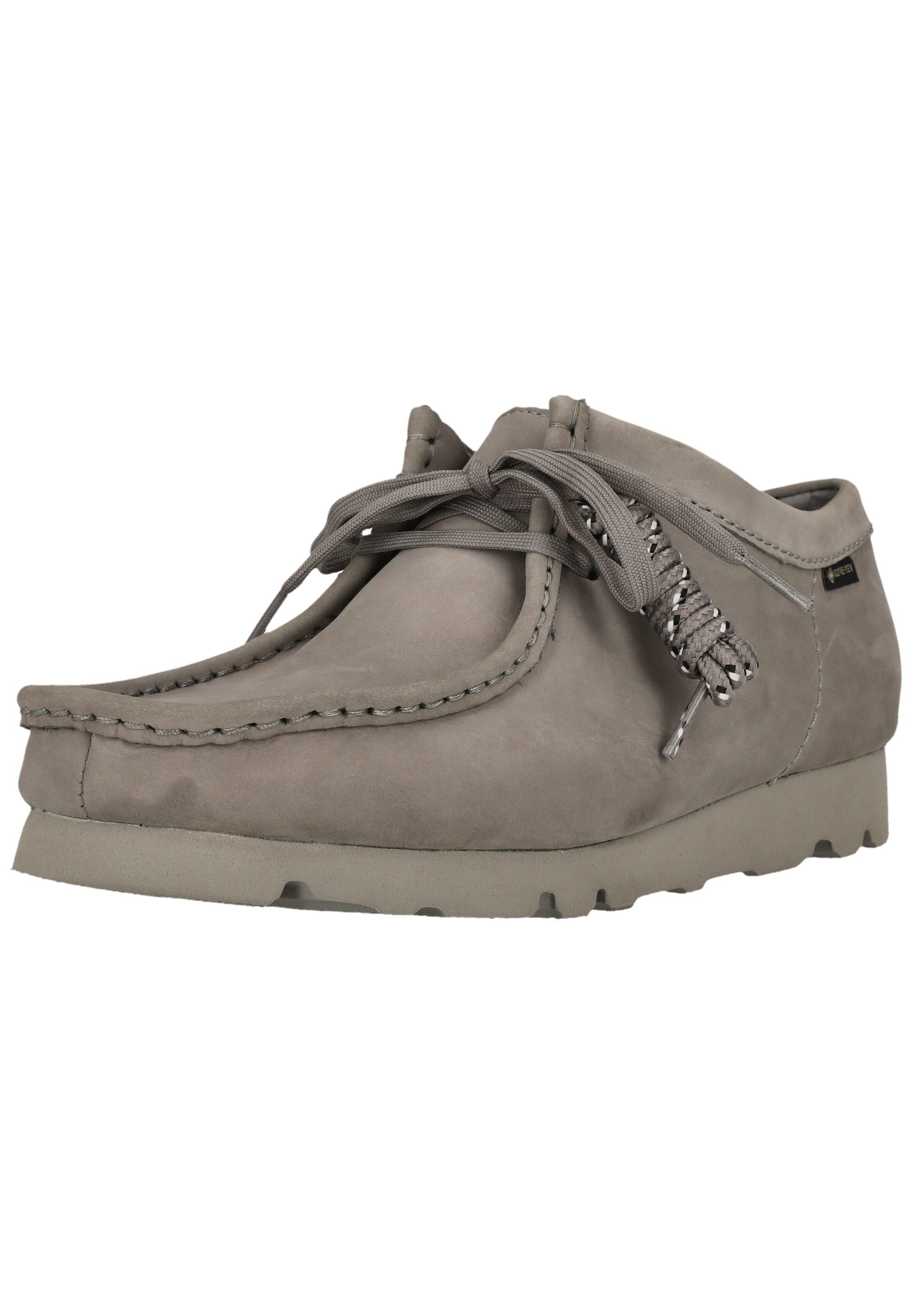 Clarks Wallabee Gore-Tex Schnürschuh mit subtilen Nähten