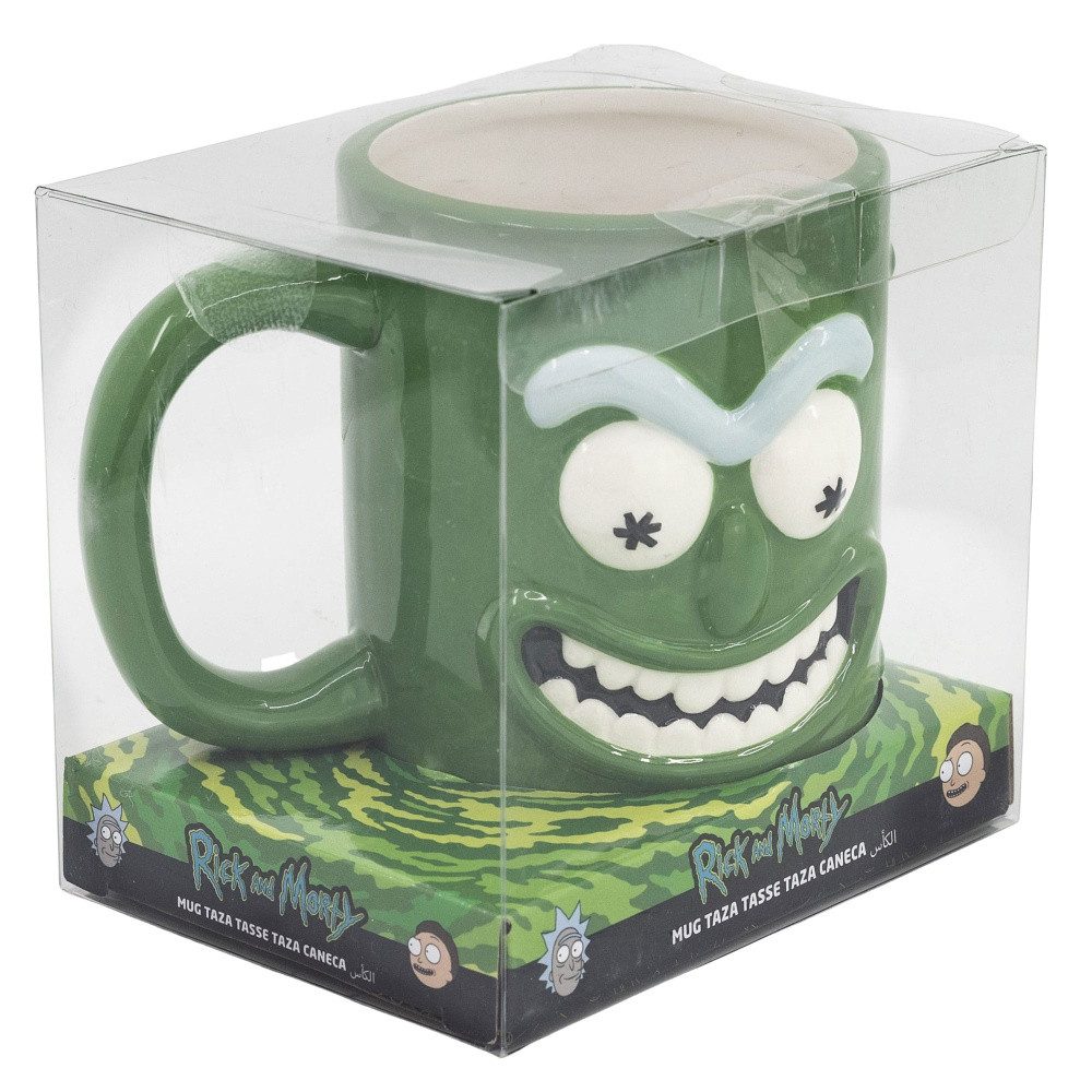 Stor Tasse Rick & Morty 3D Tasse Pickle Rick 739 ml