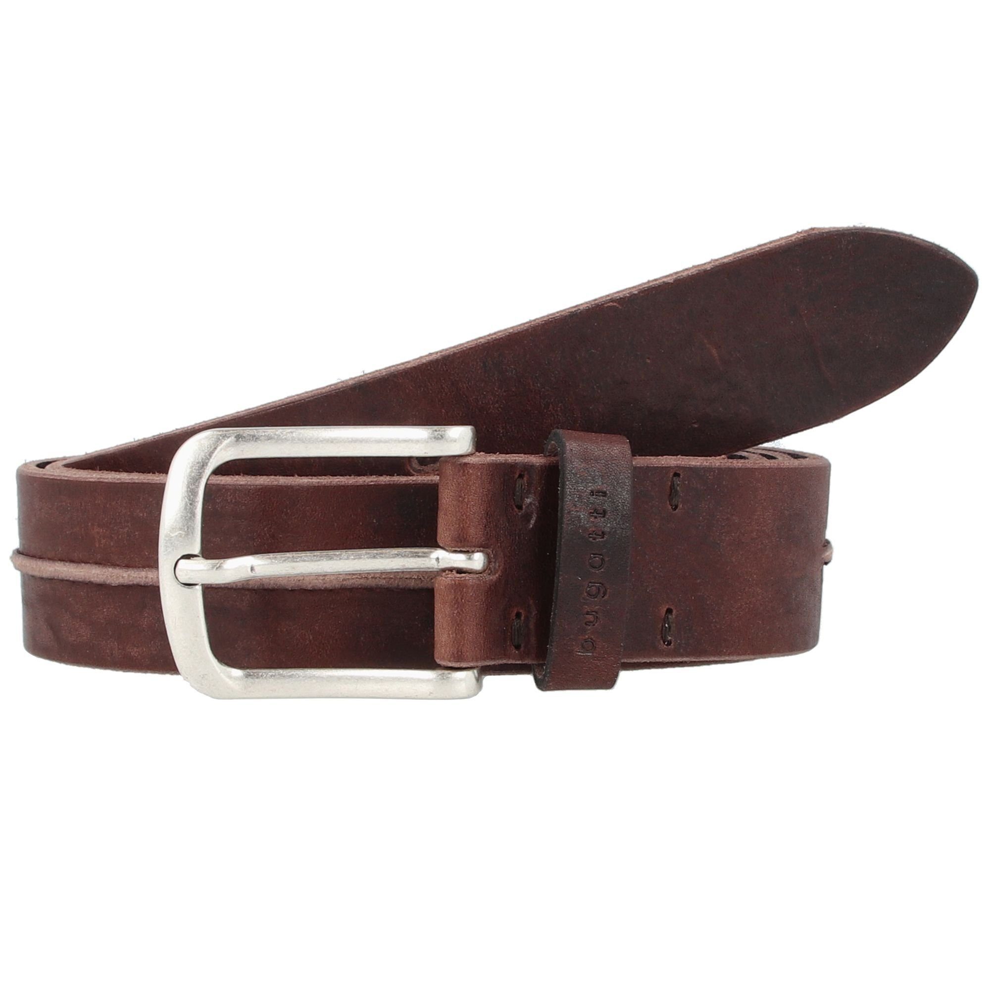 bugatti Ledergürtel Dornschließe