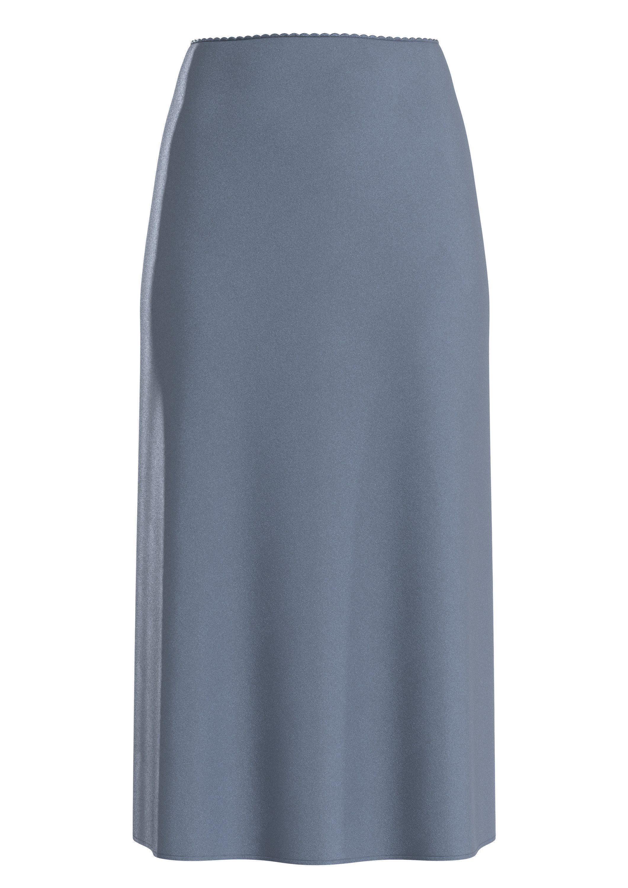 s.Oliver Midirock Rock Glänzender Satin-Midirock günstig online kaufen