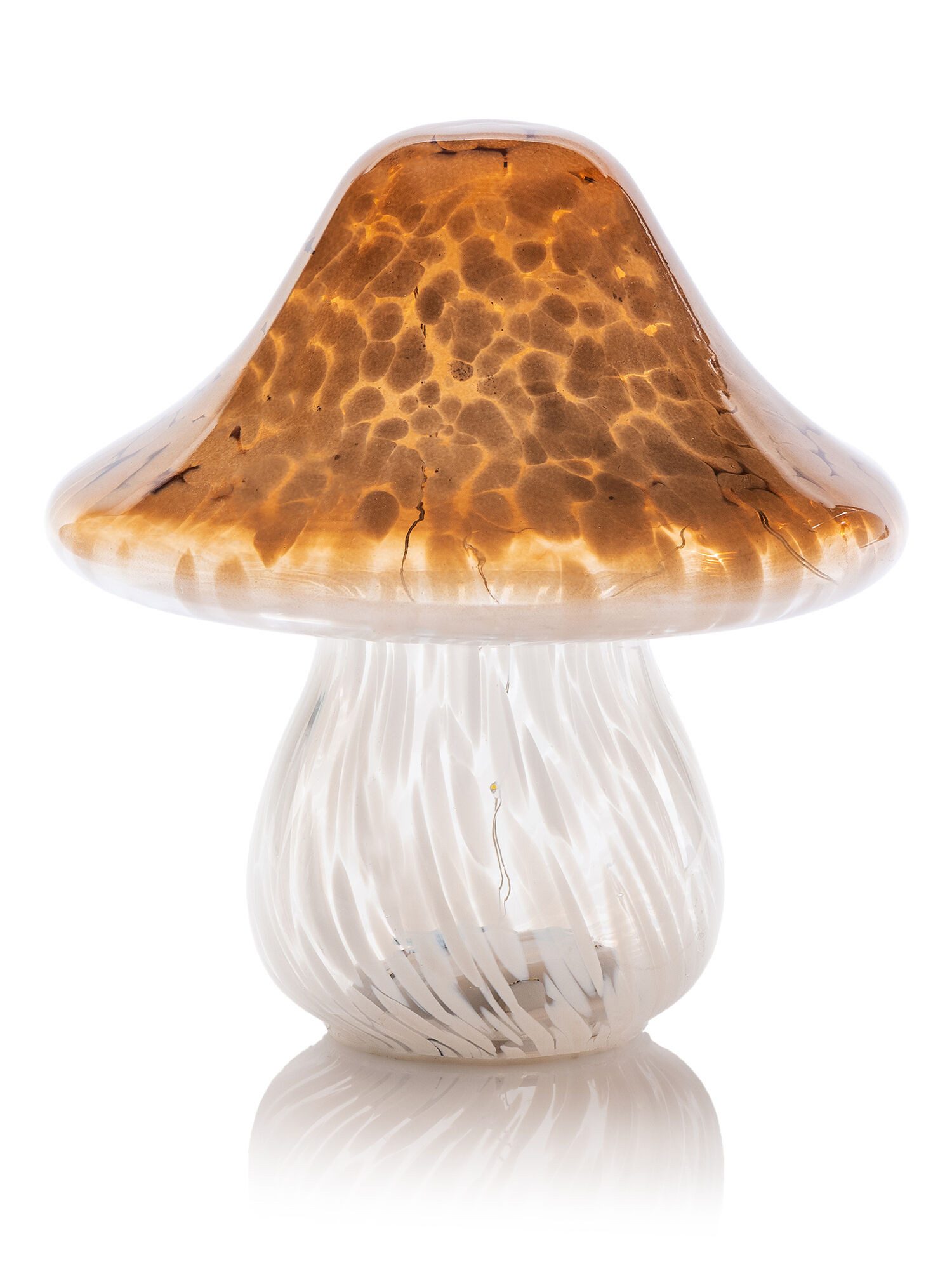 Dekorieren macht glücklich LED-Dekofigur LED Deko als Pilz mit Timer, batteriebetrieben, hoch (1 St), stimmungsvolle Herbst- & Weihnachtsdeko für den Innenbereich