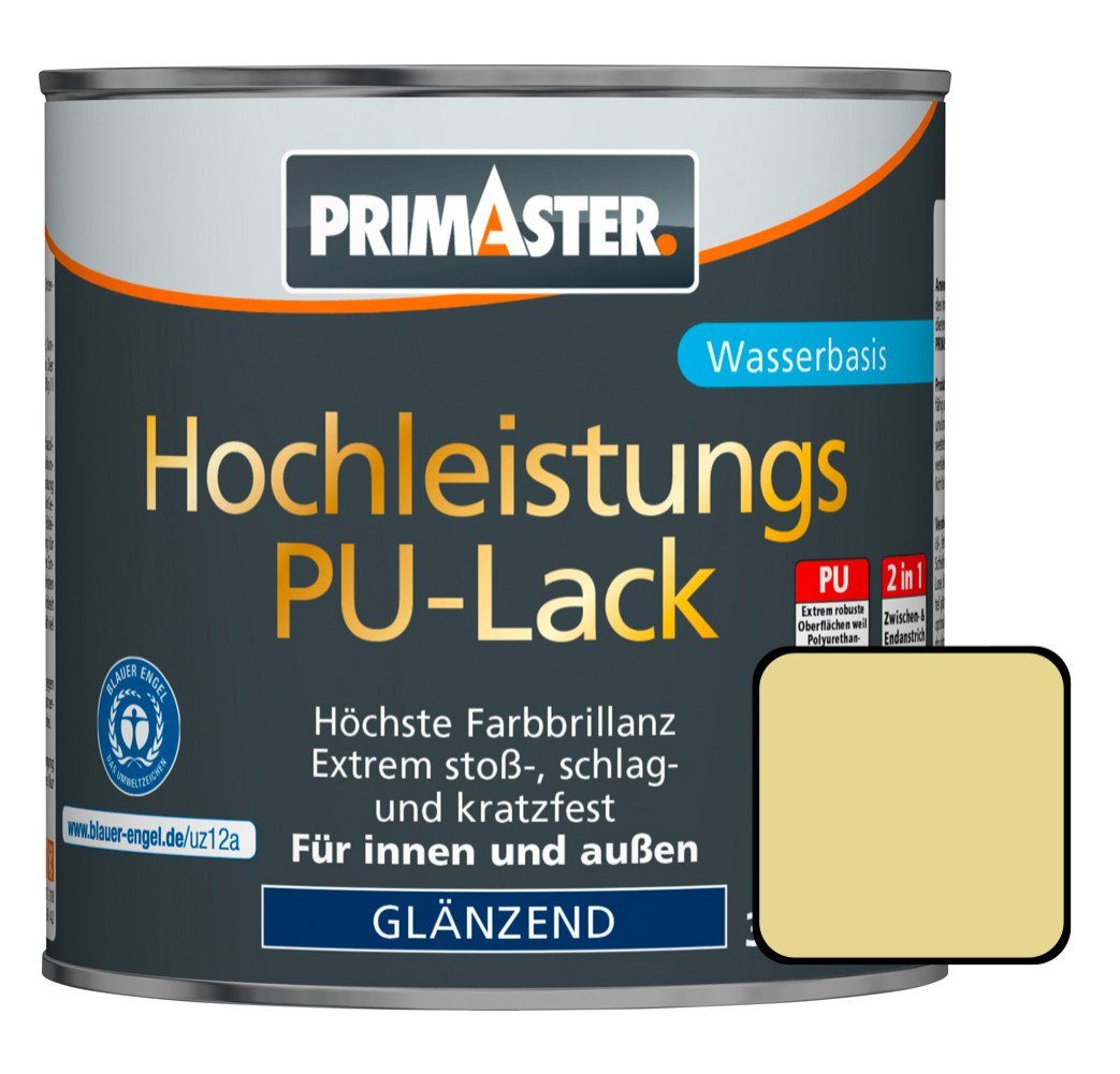 Primaster Acryl-Buntlack Primaster PU-Lack RAL 1015 125 ml elfenbein