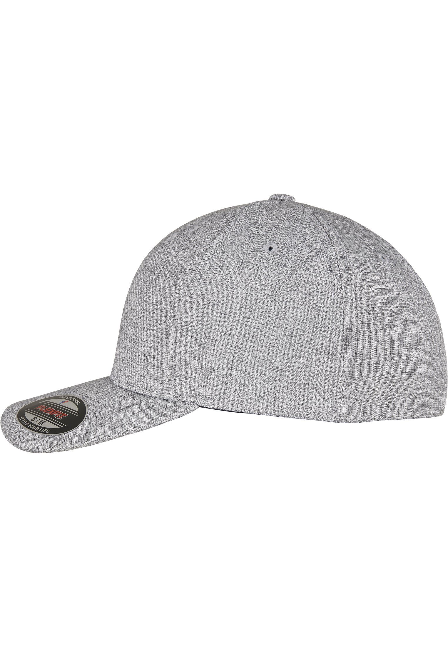 HEATHERLIGHT Flexfit Kollektion Flex CAP melangegrey Cap FLEXFIT Neue