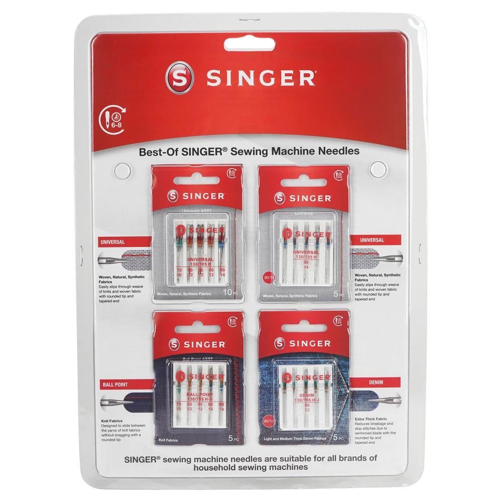 Singer Nähmaschinennadeln - Best-Of Nähmaschinennadel-Set
