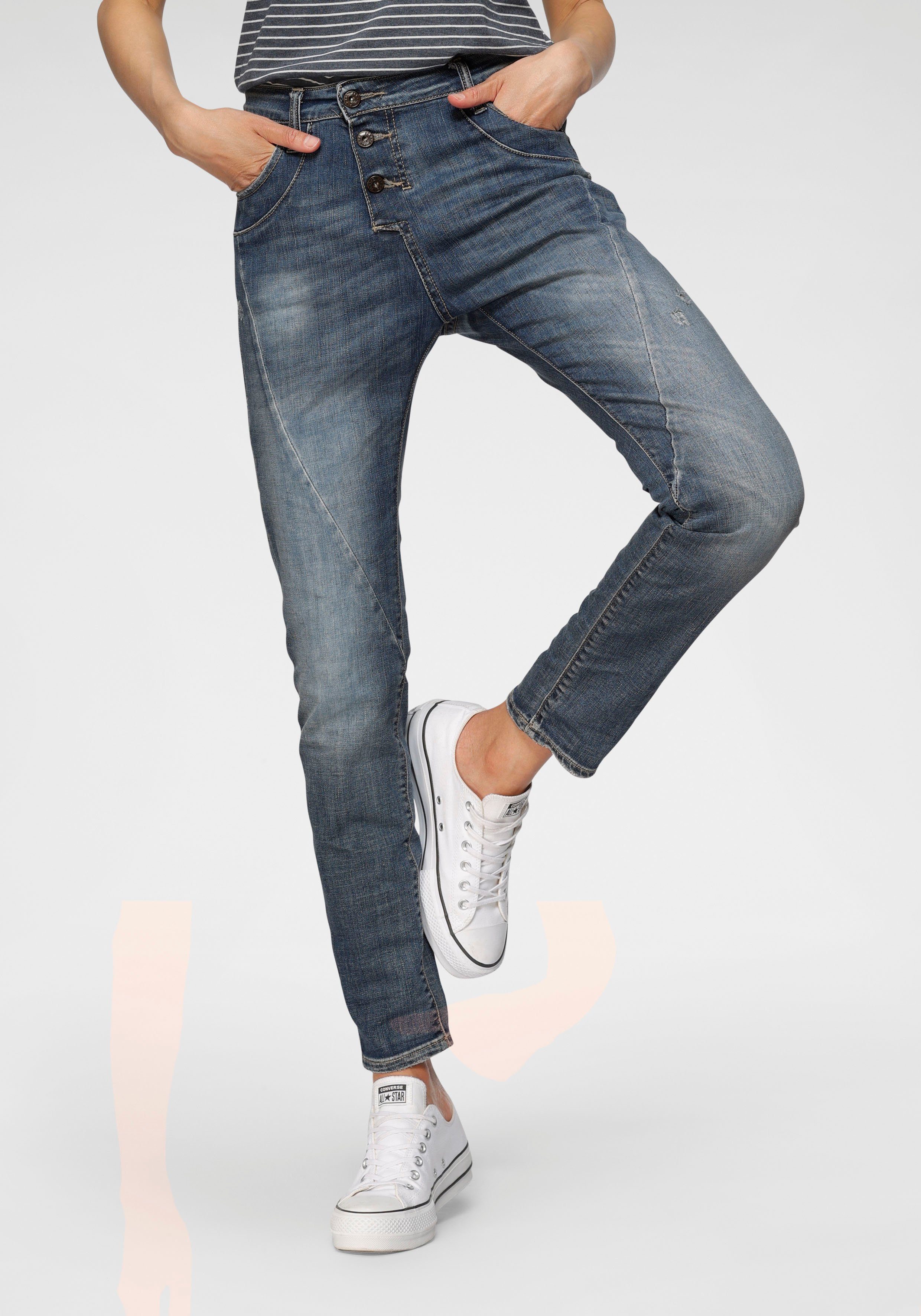 Please Jeans Boyfriend-Jeans »P 78A«, Premium-Denim mit Stretch-Anteil  online kaufen | OTTO