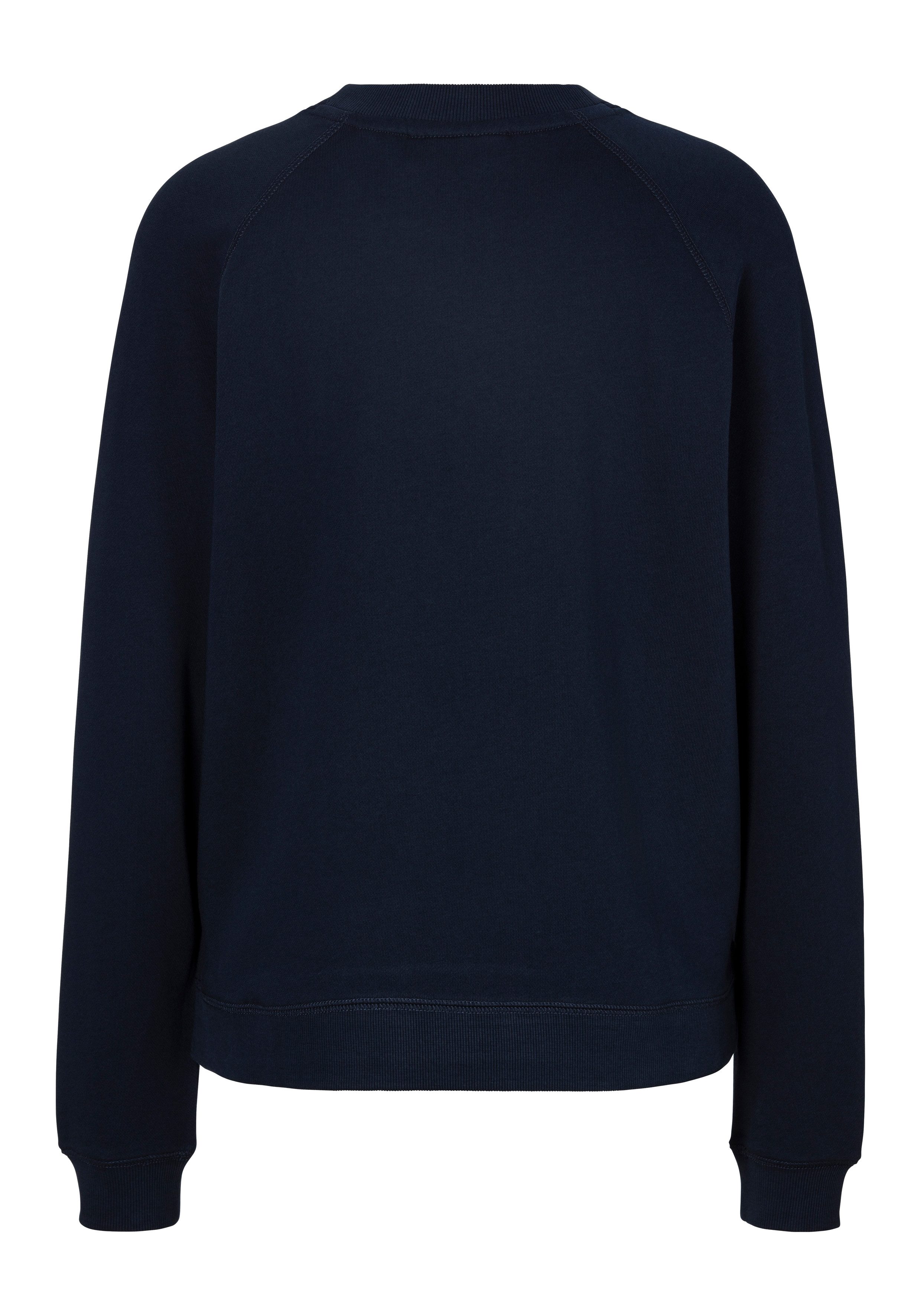 Marc O'Polo DENIM Sweatshirt Im modernen O-Shape, locker geschnitten und Raglanärmeln – Bild 5 von 5
