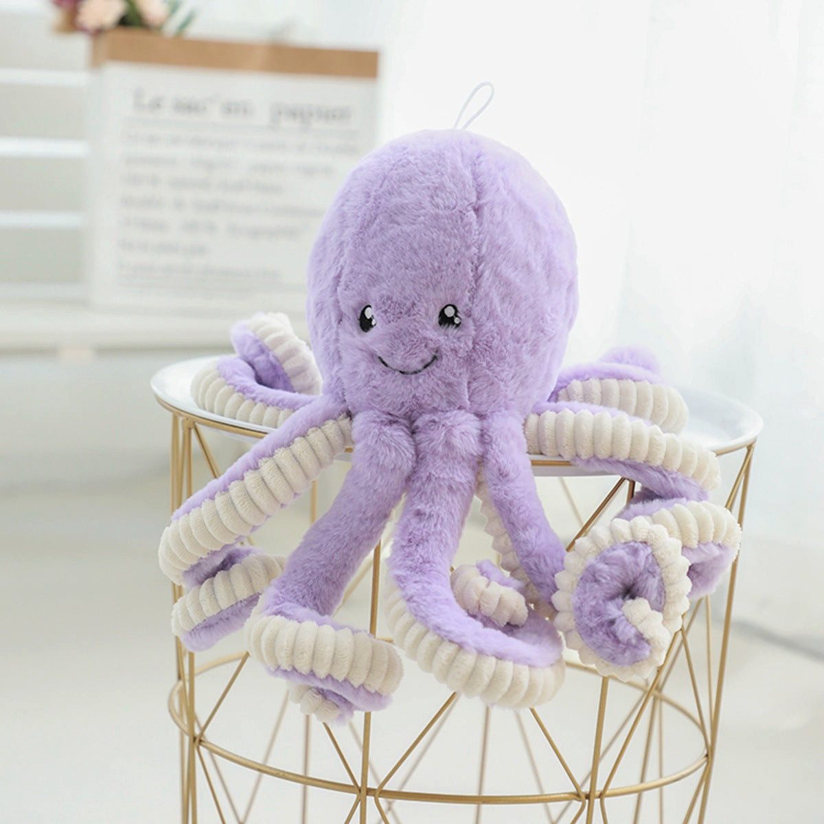 Tinisu Plüschfigur Süßes Oktopus Plüschtier - Weiches Kuscheltier für Kinder