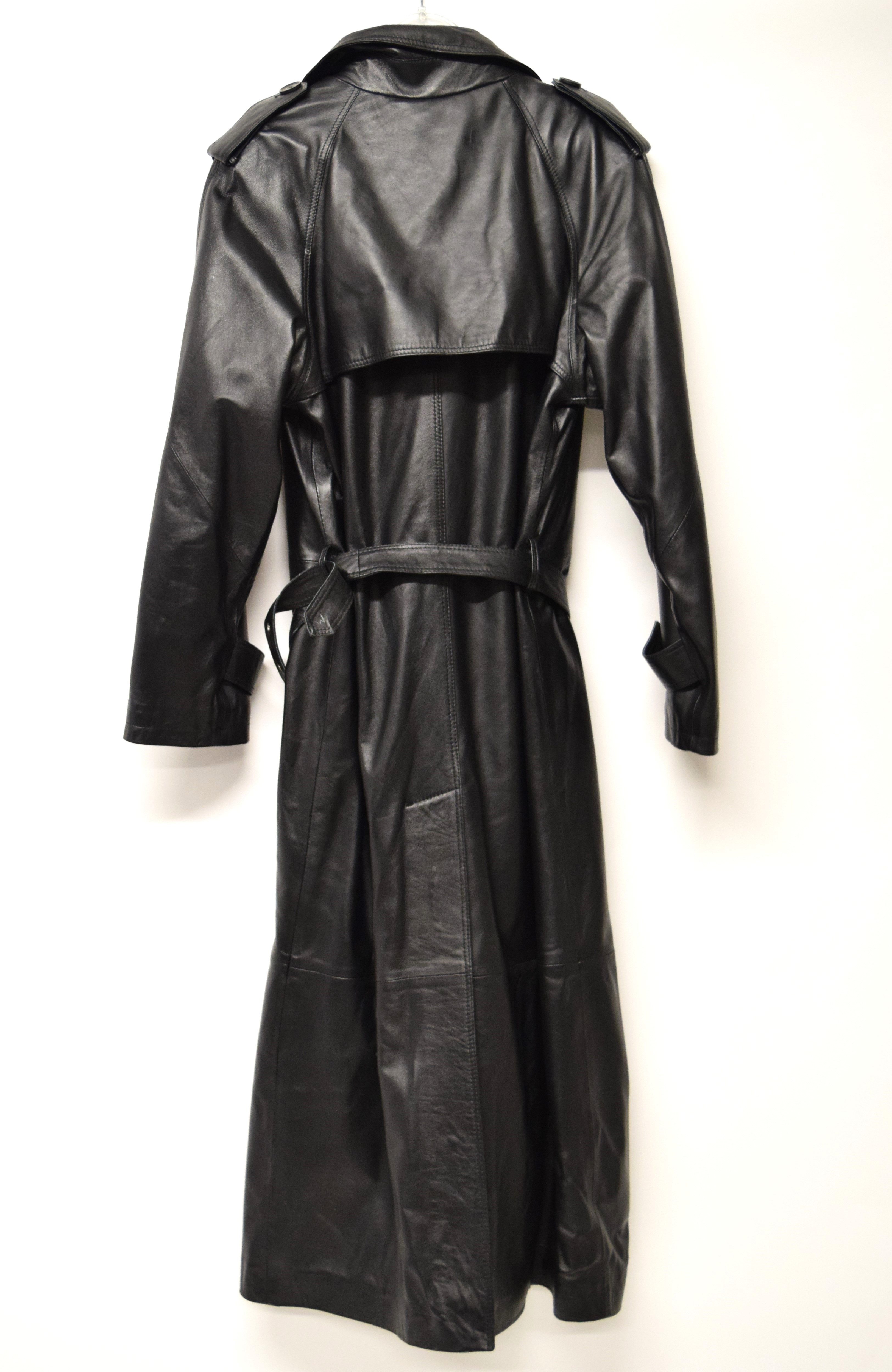 Zimmert Leather Ledermantel Robert Militär Mantel, Herren, Schwarz, weiches günstig online kaufen