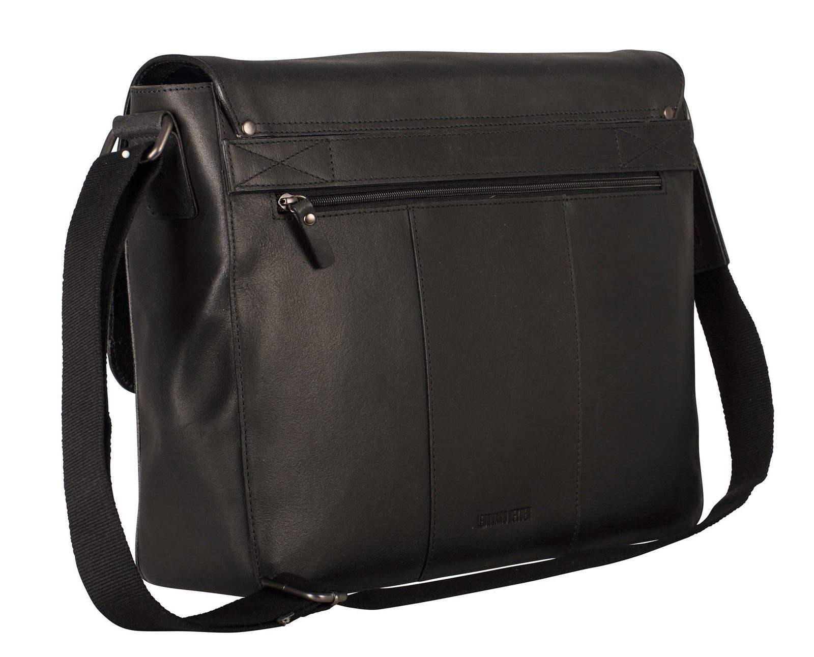 Leonhard Heyden Umhängetasche Messenger Bag (Set, 2-tlg), aus echtem Leder günstig online kaufen