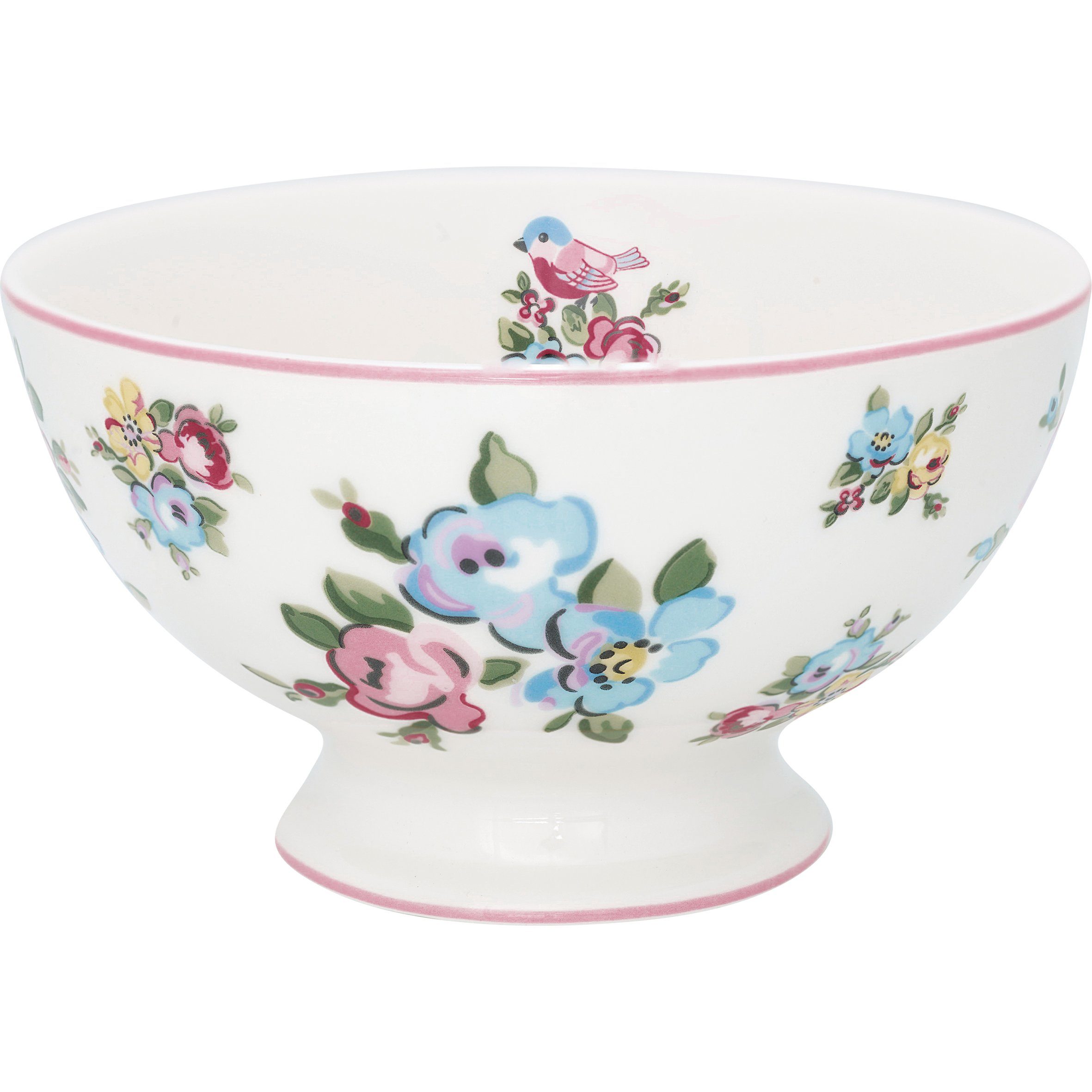 Greengate Schale Greengate Schale MADISON Weiß Rosa 1.200 ml - Veggie Bowl