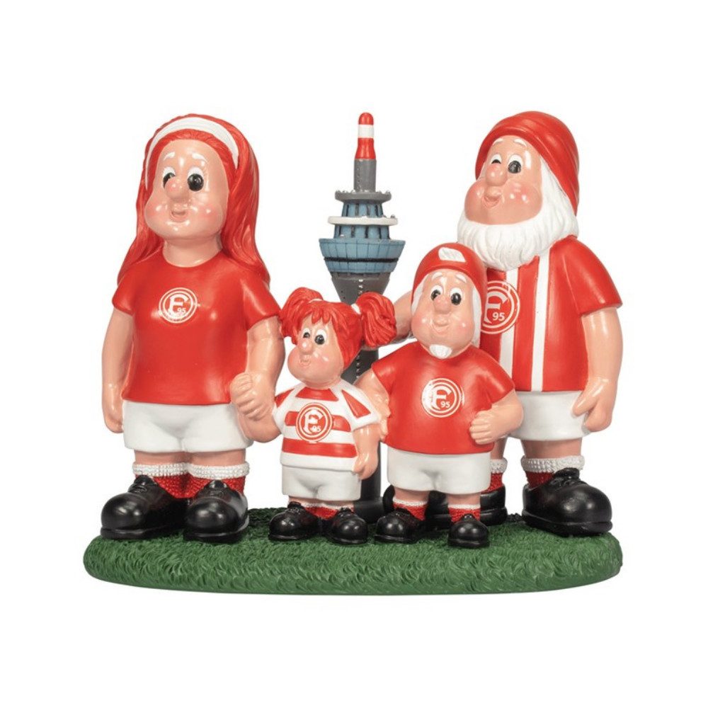 Fortuna Düsseldorf Dekofigur Fortuna Düsseldorf Gartenzwerg "Familie"