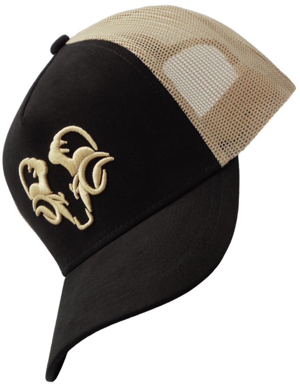 Bexxwell Trucker Cap mit 3D Logo-Stickerei, Wildleder-Optik (optimale Passf günstig online kaufen