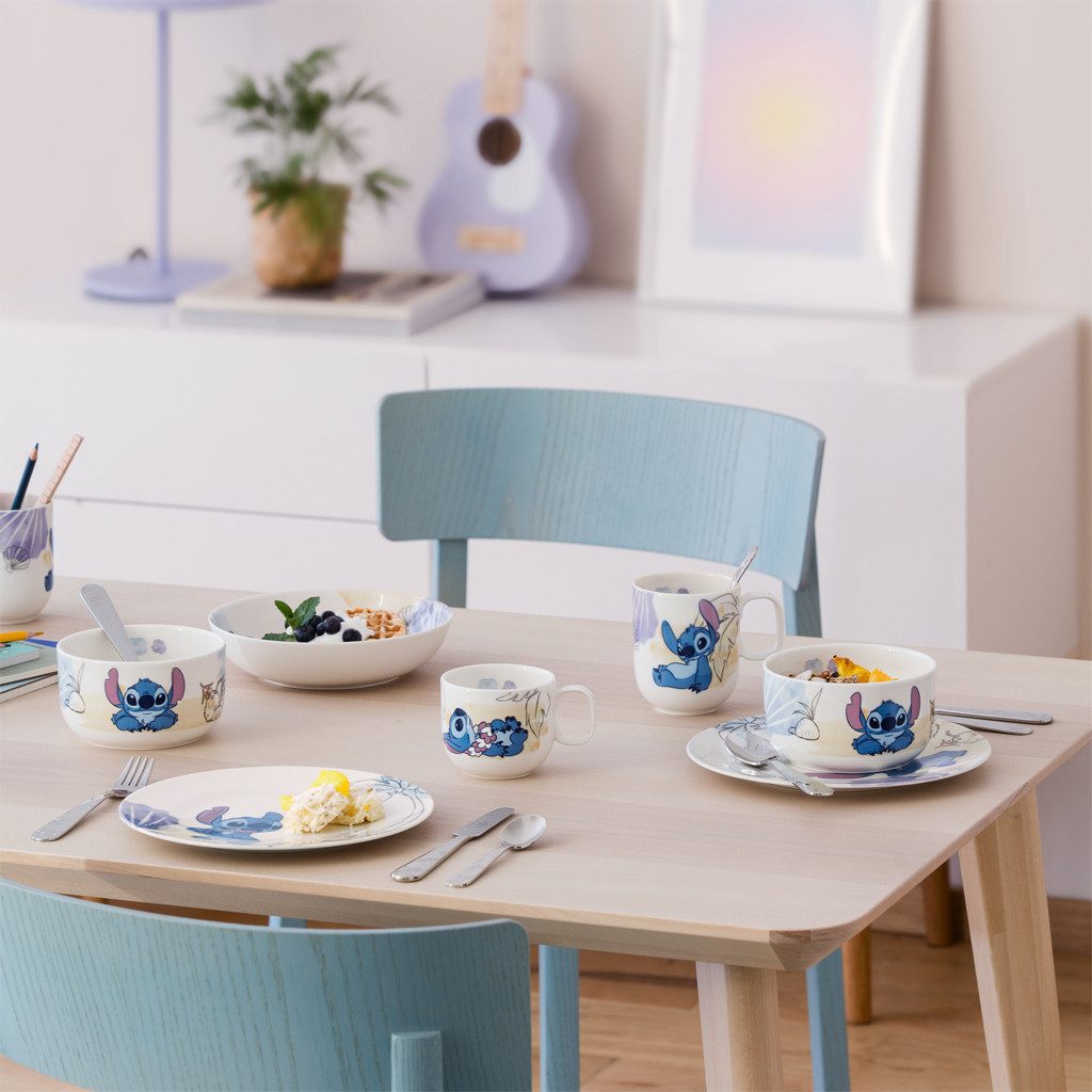 Villeroy & Boch Teller Disney Stitch Suppenteller ø 18,7 cm 6er Set, (6 St)