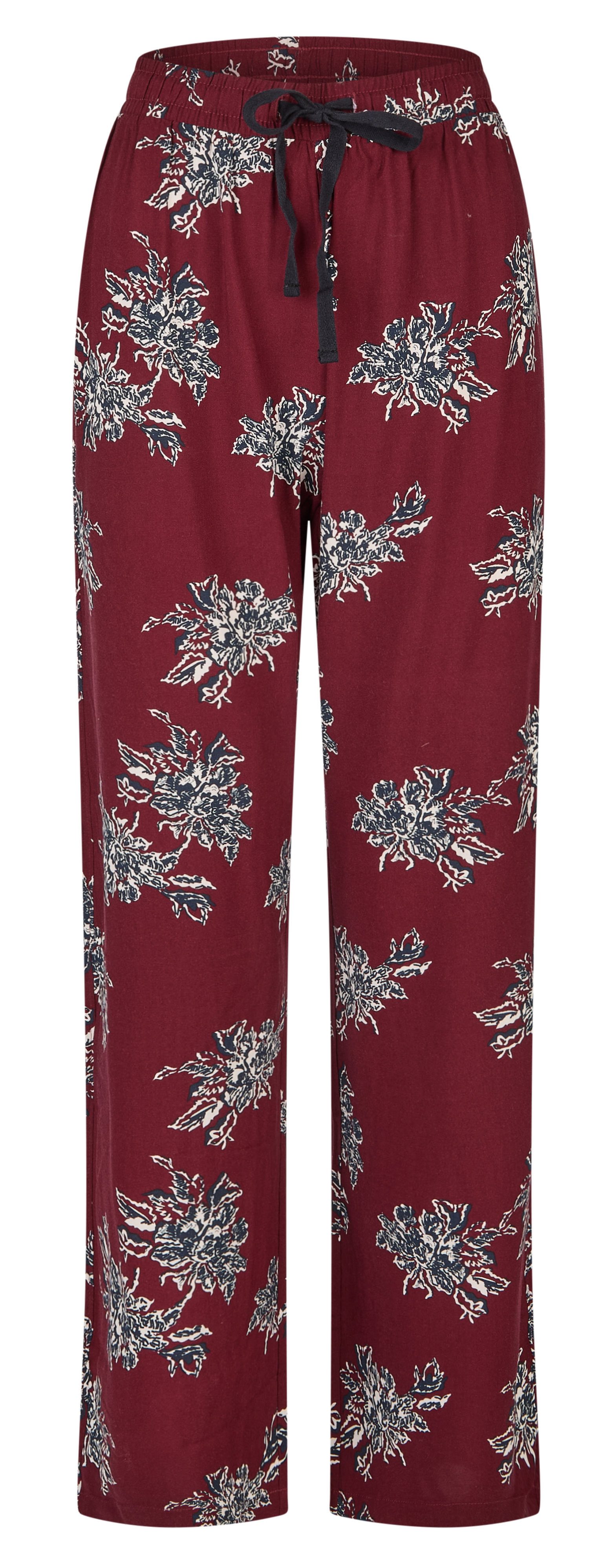 By Louise Pyjamahose Damen Schlafanzughose (1-tlg) Modisches Design