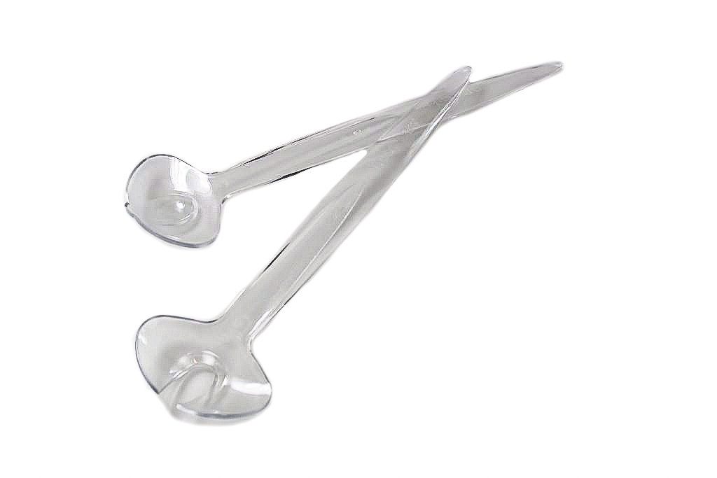 TUPPERWARE Salatbesteck Eleganzia Salatbesteck Klare Greifer