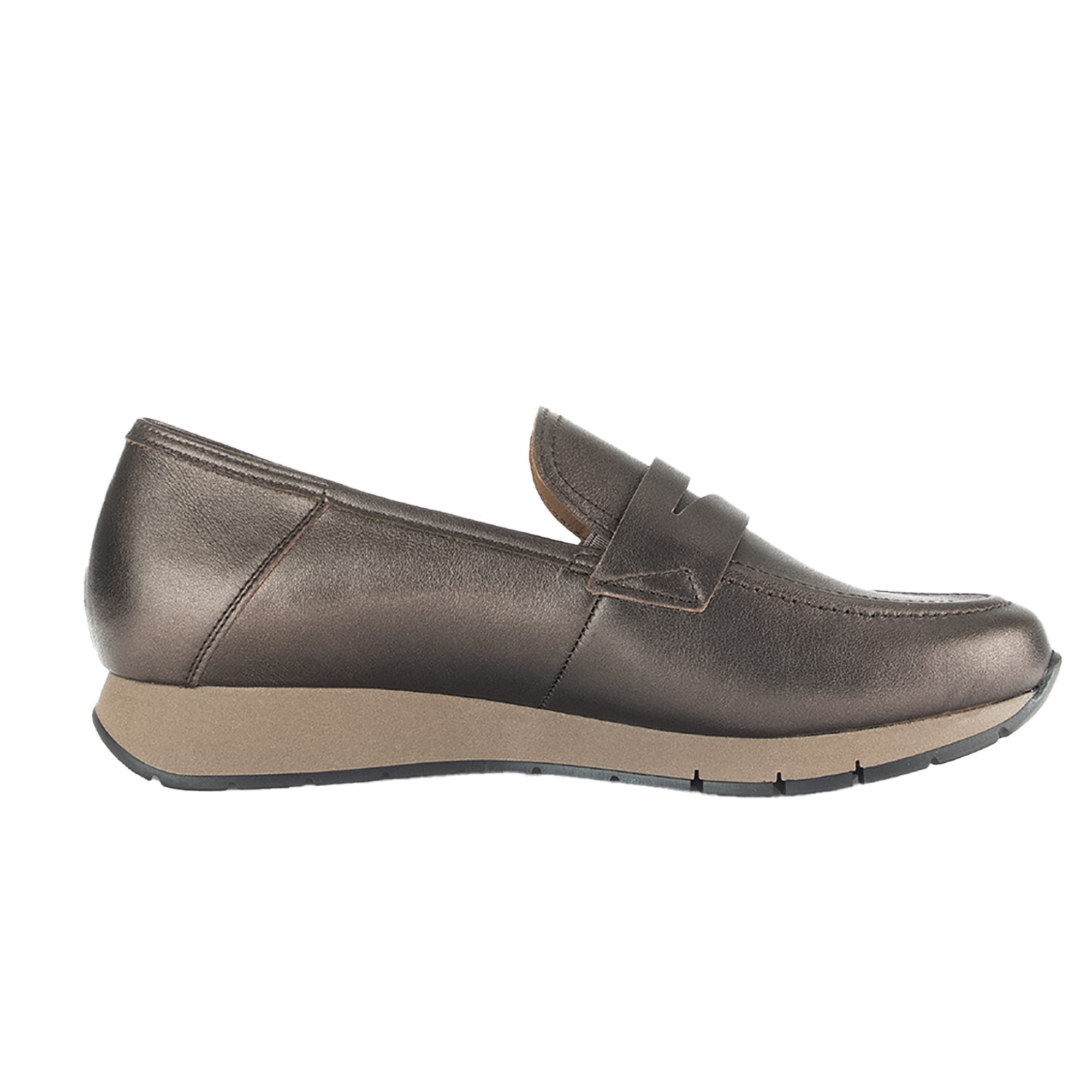 Gabor Gabor 2.471.15, Slipper & Mokassin, Bronze-Metallik /Braun, Damen Slipper