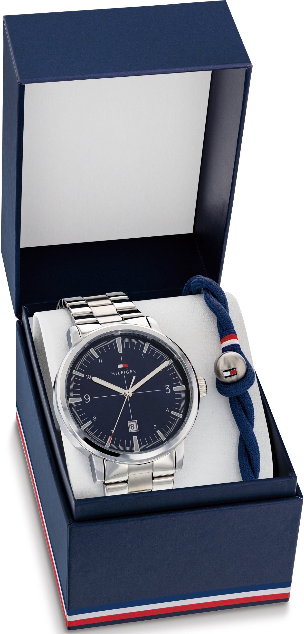 Tommy Hilfiger Quarzuhr 2770149, (Set, 2-tlg., mit Armband), ideal auch als  Geschenk