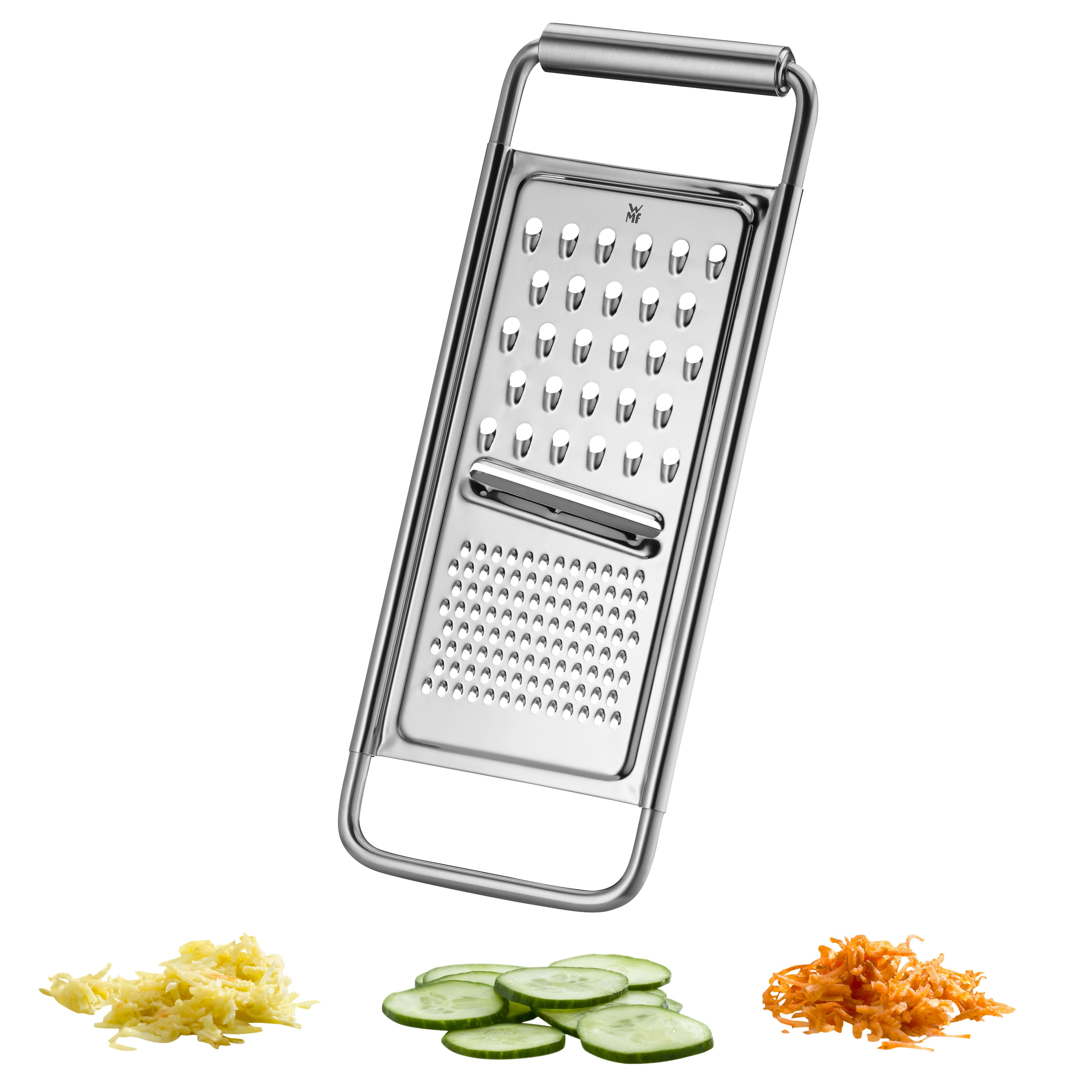 WMF Multireibe WMF, Cromargan® Edelstahl Rostfrei 18/10, (1-St), fein, grob, Hobel, scharfe Reibefläche, Cromargan Edelstahl rostfrei