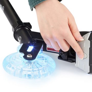 HyperMotion Scooter Scooter für Kinder ab 5 Jahren Ice Flash, mit LED-Beleuchtung