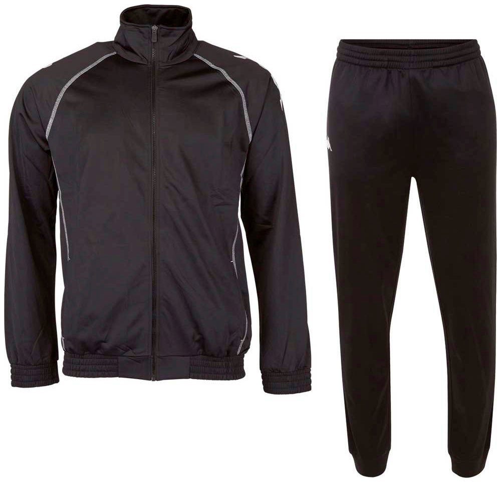 Kappa (2-tlg) schwarz Trainingsanzug Trainingsanzug "Ephraim"