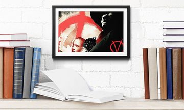 WandbilderXXL Bild mit Rahmen Vendeta, Film-Momente, Wandbild, in 4 Größen erhältlich