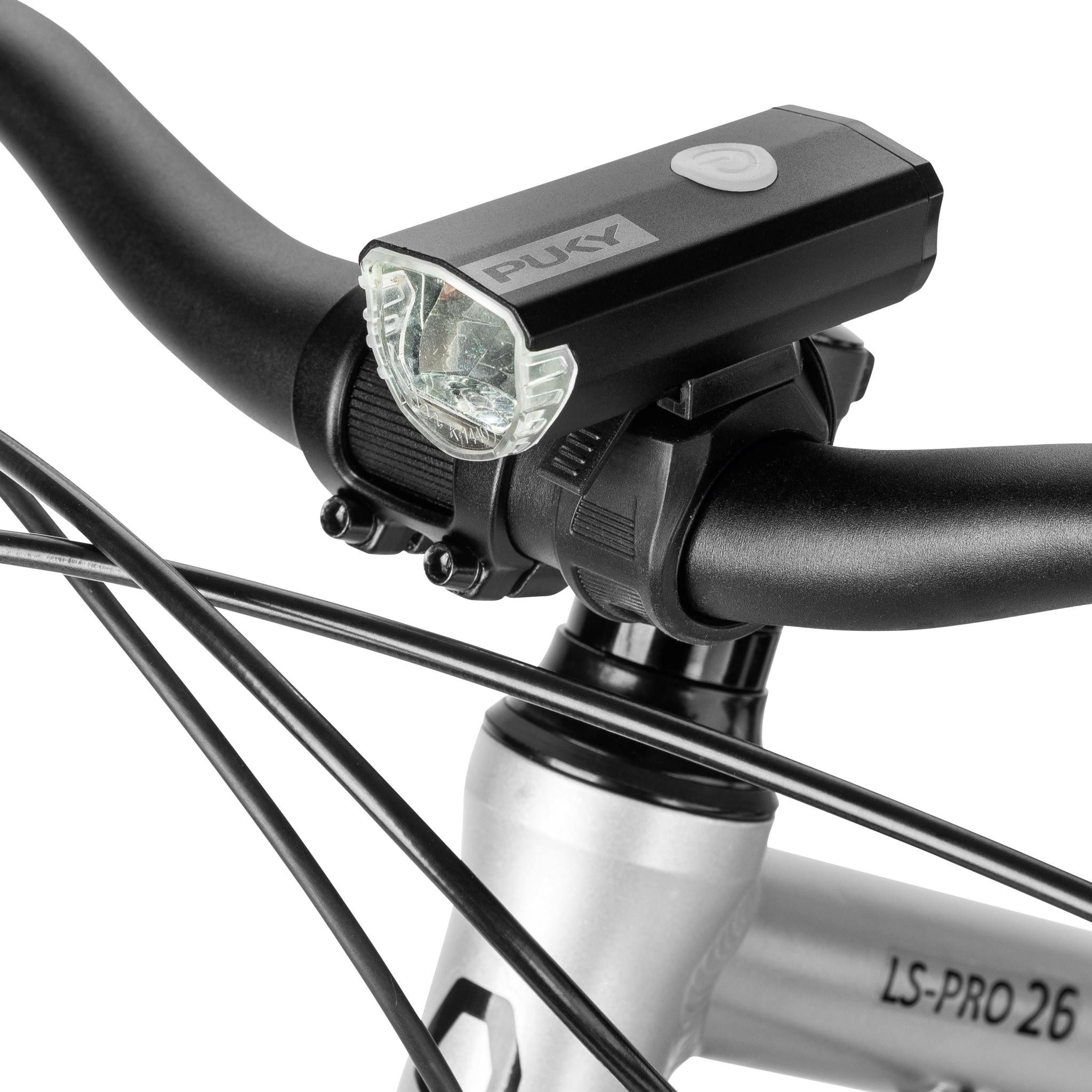 Puky Fahrradbeleuchtung PUKY Beleuchtungs-Set LUMI black