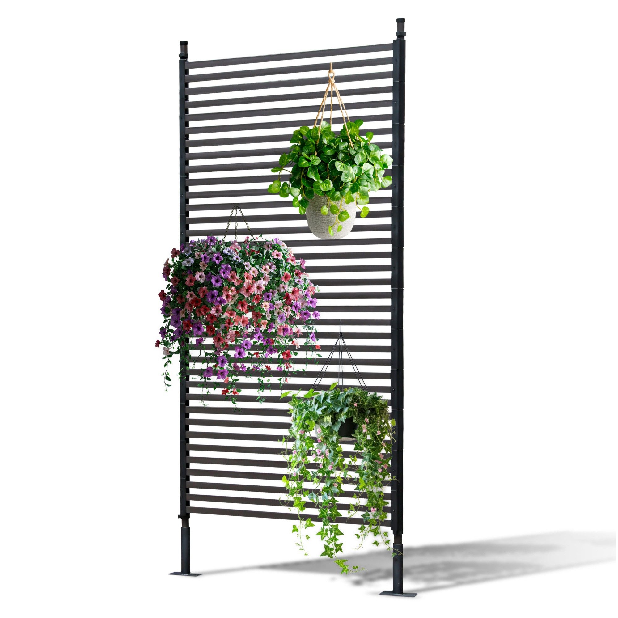 Gartenwelt Riegelsberger Gartenzaun Lamellenzaun braun (ohne günstig online kaufen