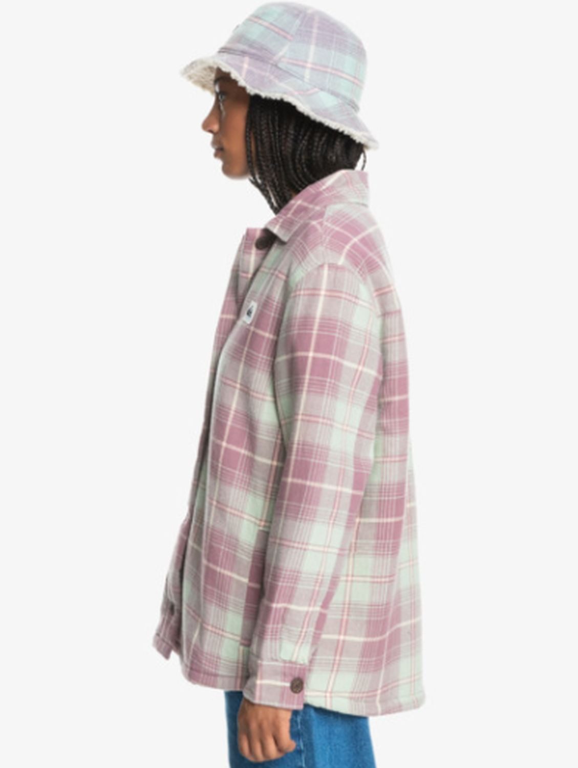 Quiksilver Fleecejacke Quiksilver Flanellhemd Grape Shake günstig online kaufen