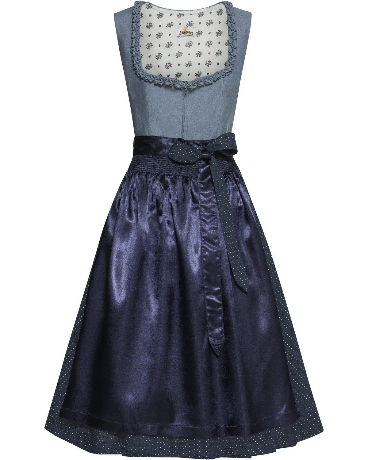 Almsach Dirndl Midi-Leinendirndl