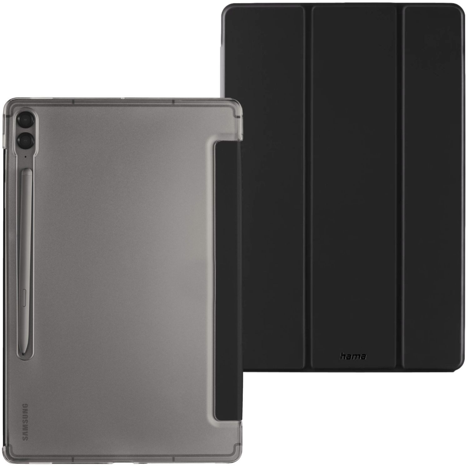 Hama Tablet-Hülle Tablet Case für Samsung Galaxy Tab S9 FE+ 12,4" 12,4, Cover Schutz-Hülle Smart Tasche Ständer Samsung Galaxy Tab S9 FE+ 12,4