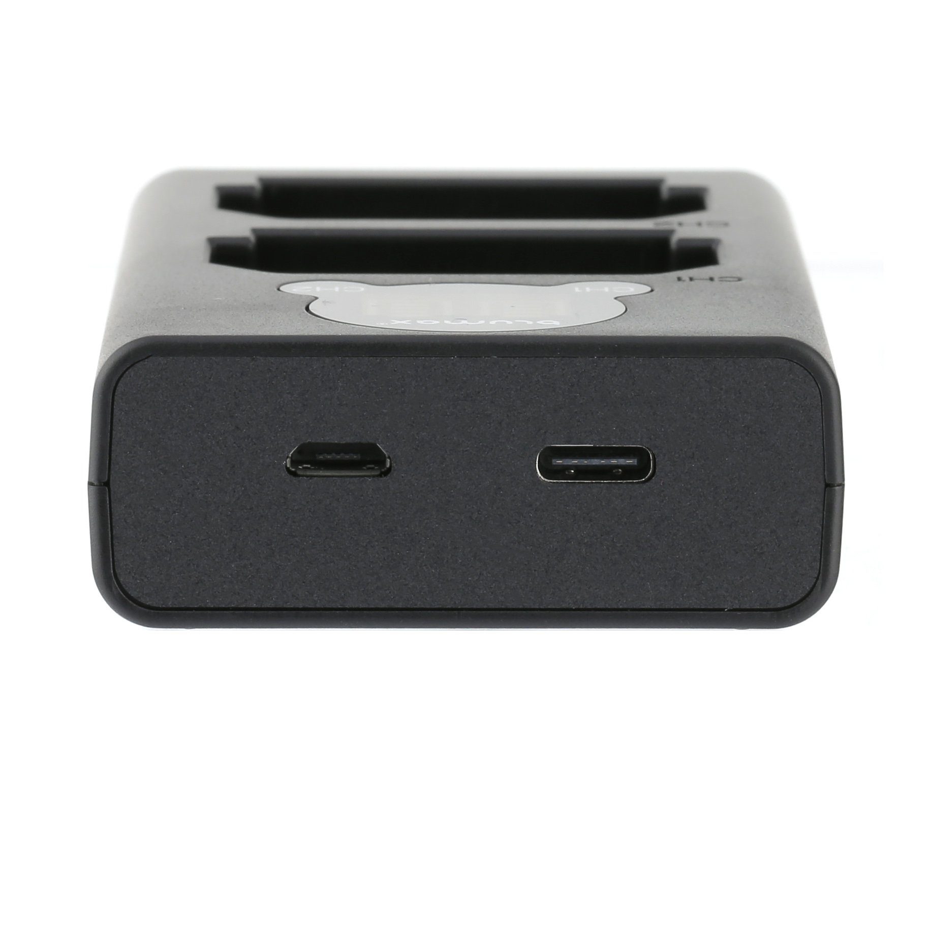 Blumax Dual LCD Ladegerät, für Sony NP-FZ100 USB-C Kamera-Ladegerät