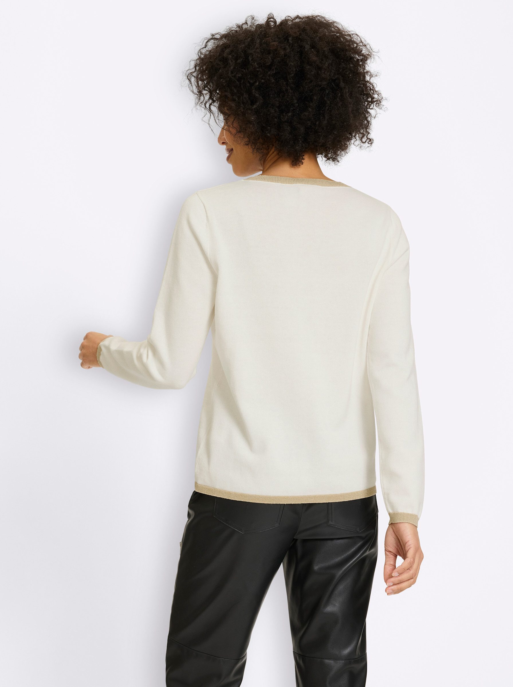 heine Strickpullover Pullover Langarm Feinstrick