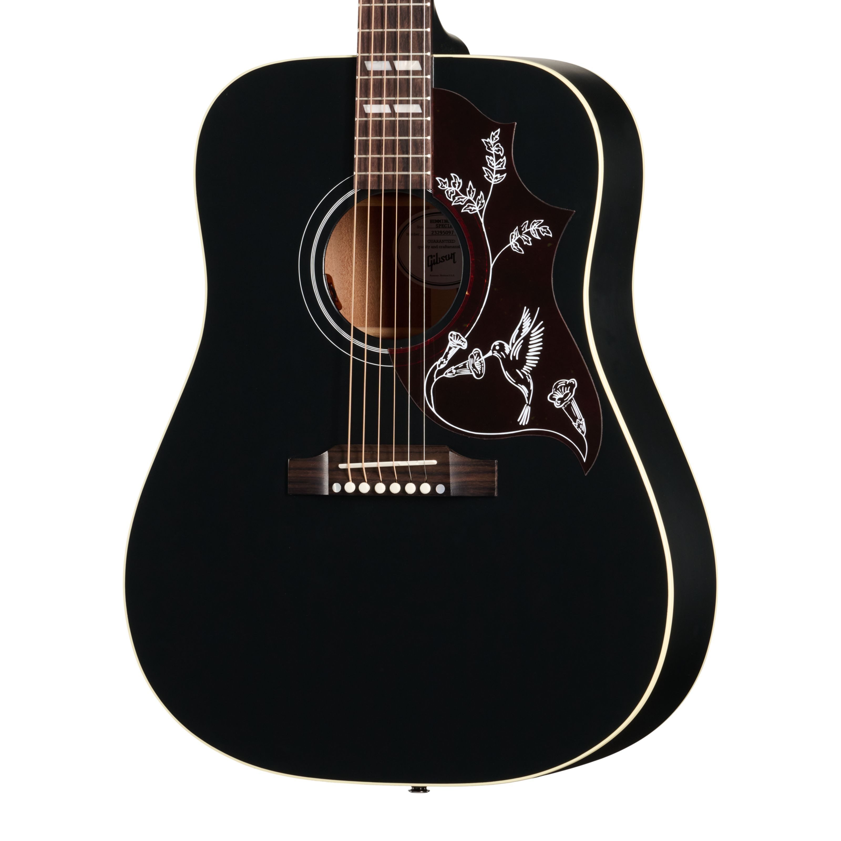 Gibson Westerngitarre, Westerngitarren, Dreadnought Gitarren, Hummingbird Special Satin Ebony - Westerngitarre
