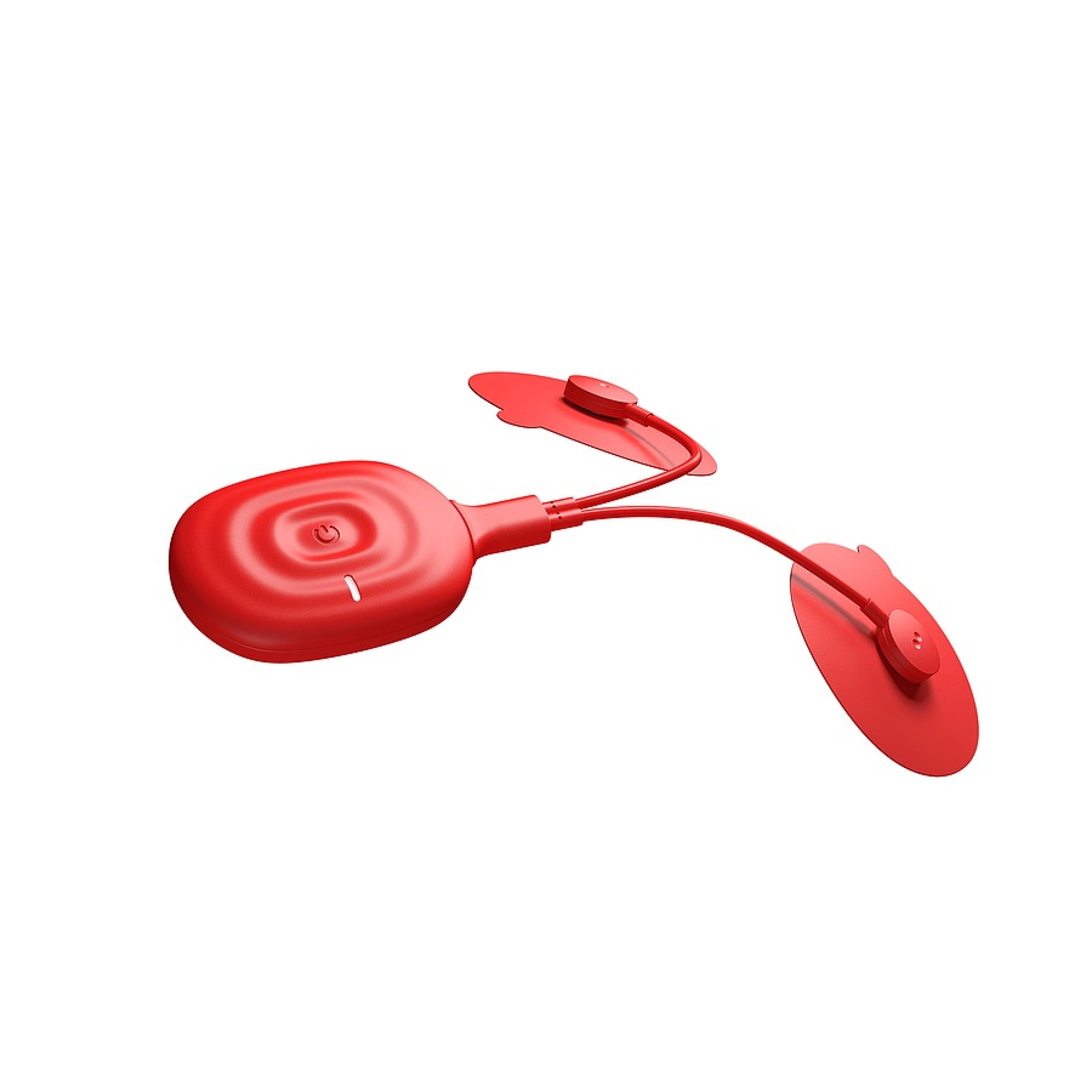 Therabody Massagegerät PowerDot UNO RED 2.0, Intelligente EMS TENS Technologie zur Muskelstimulation, Regeneration