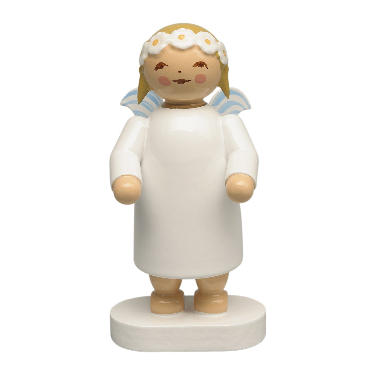 Wendt & Kühn Sammelfigur Margeritenengel mit beiden Händen haltend für Buchstabe 634/23/2