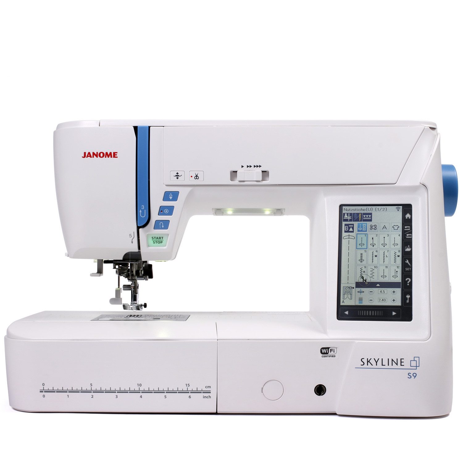 Janome Näh- und Stickmaschine Skyline S9, 320 Programme