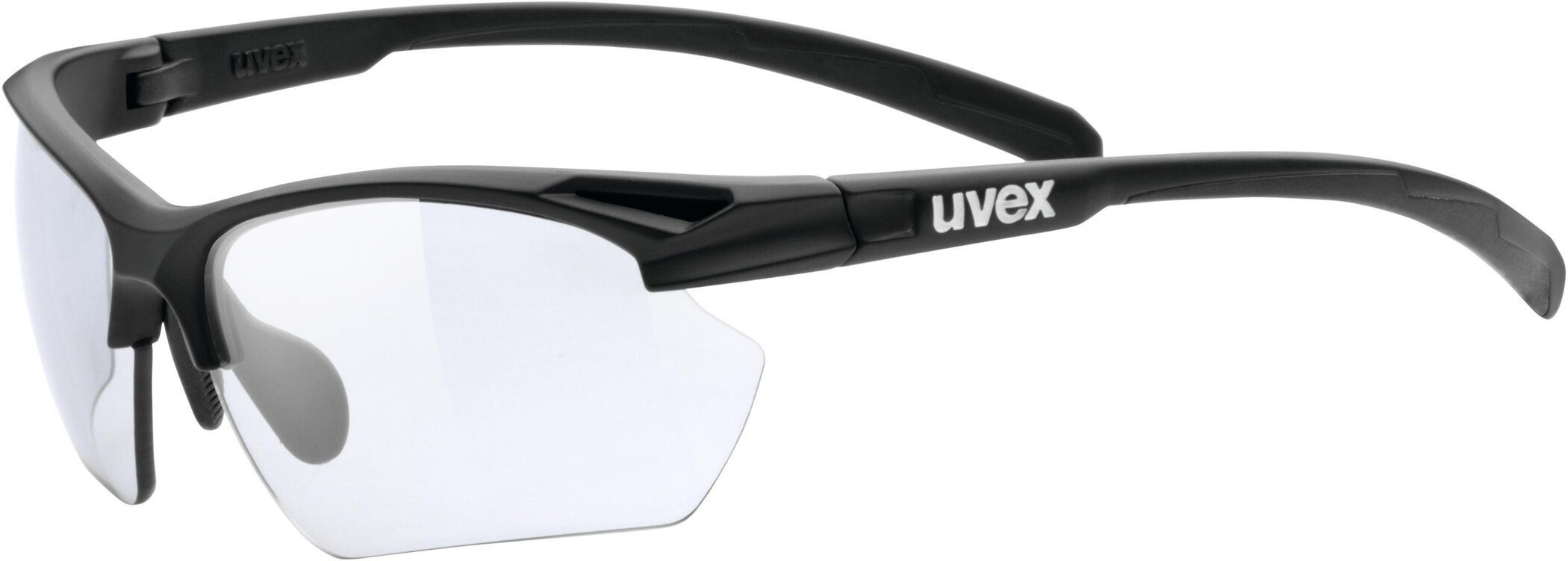 v small uvex sportstyle Uvex 2201 black mat 802 Sonnenbrille