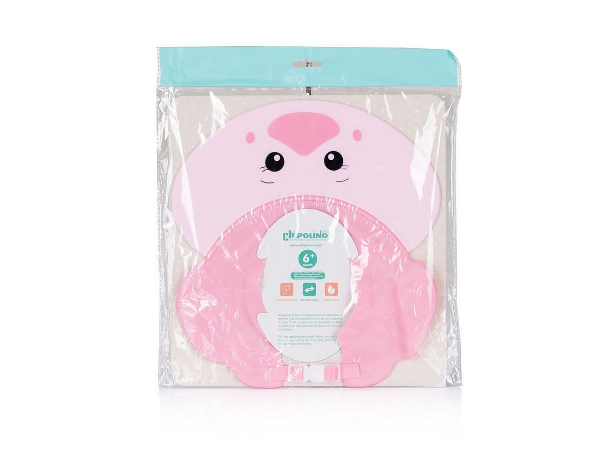 Thumbnail - Chipolino Babybadewanne Baby Badekappe little Duck, (1-tlg), Schwimmhaube, wasserdicht