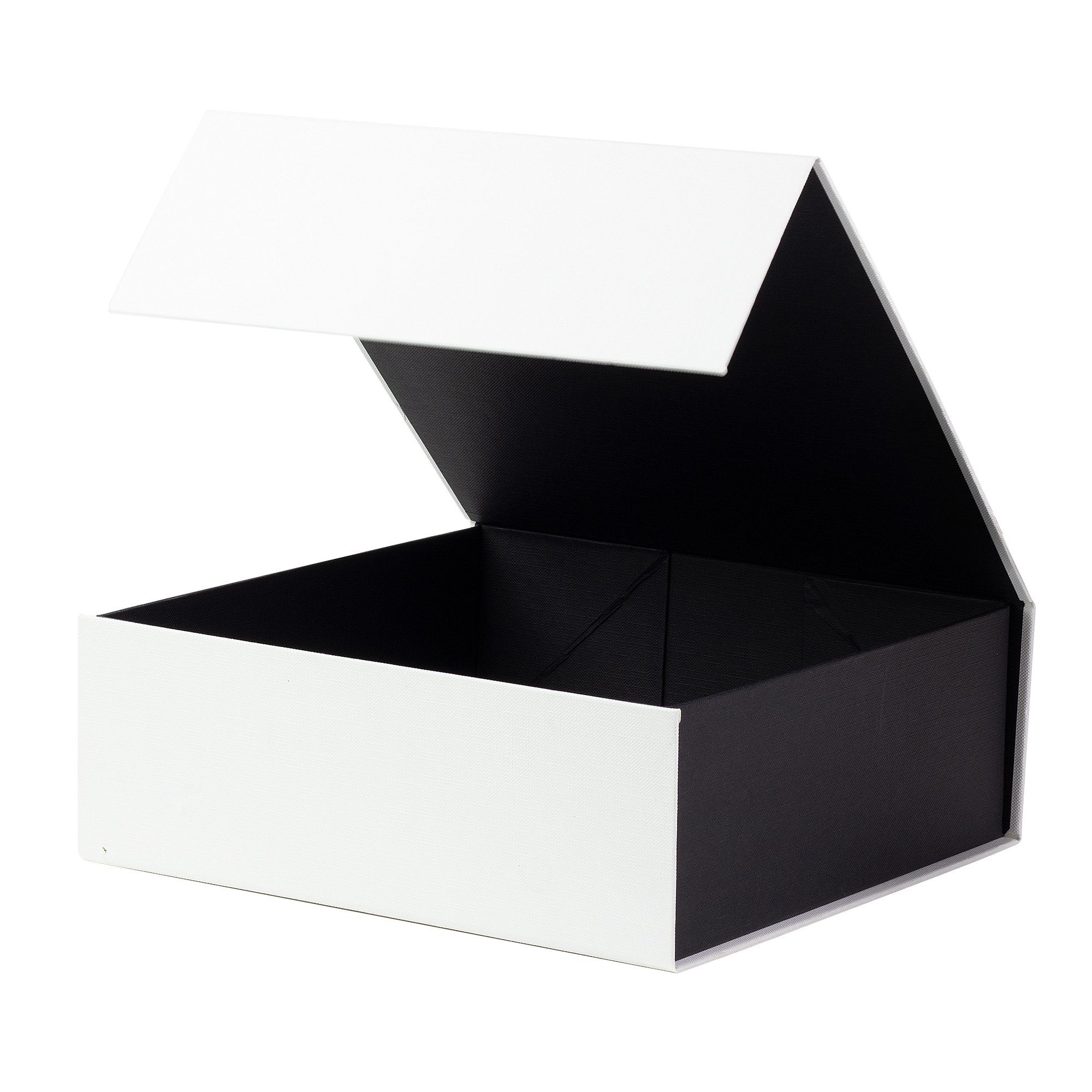 und Magnet Rechteck Geburtstagsgeschenk AdelDream Deckel Geschenkbox mit Hochzeiten, Weiß Babybrautjungfer für Aufbewahrungsbox Geschenkbox und
