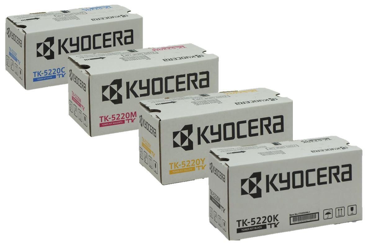 KYOCERA Tonerkartusche Kyocera TK-5220 Toner 4er Multipack