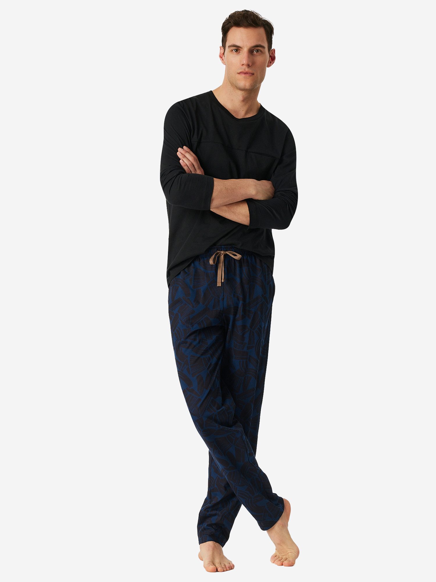 Schiesser Pyjamahose Mix Relax schlaf-hose pyjama günstig online kaufen