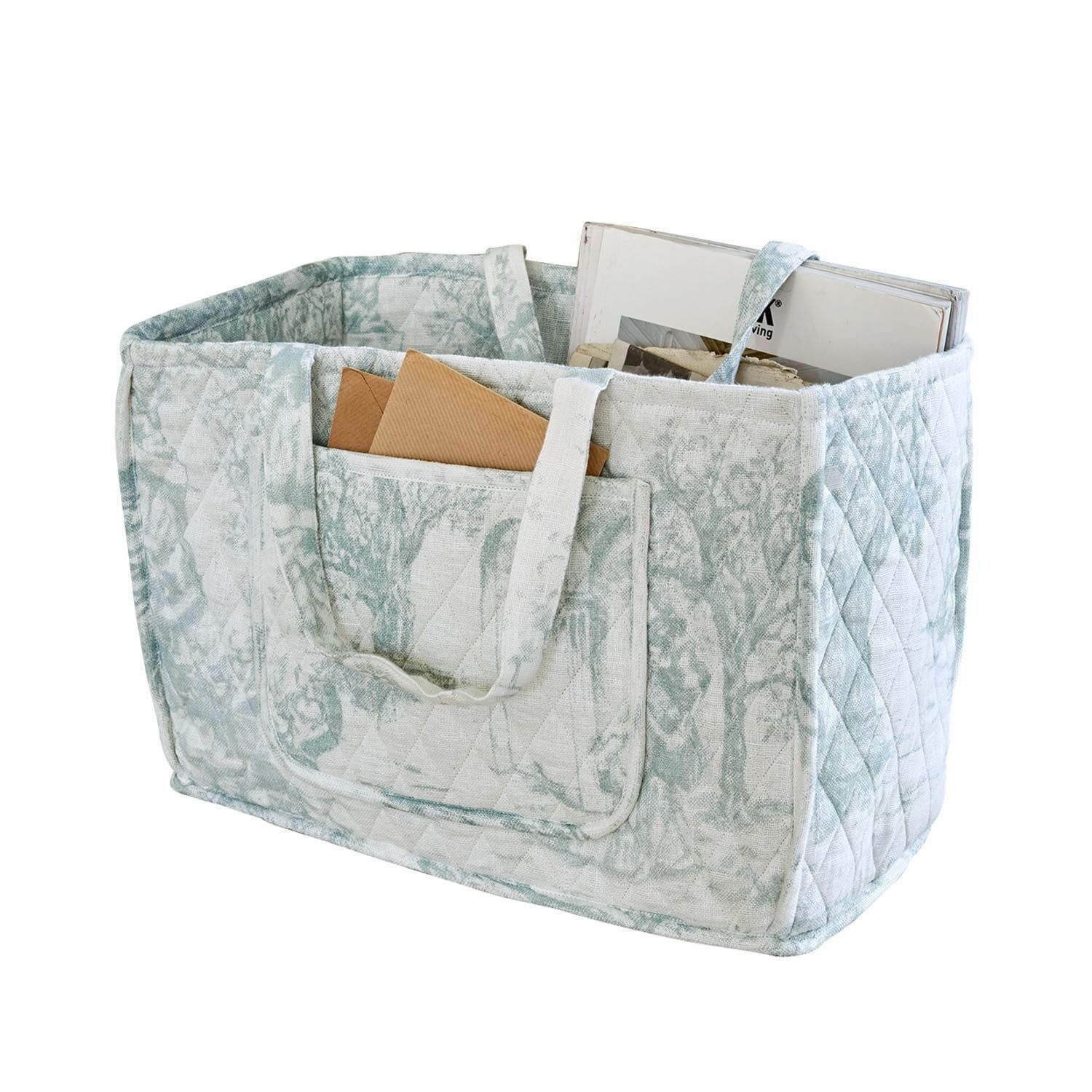 Handtasche Tasche Dedwen hellblau/creme